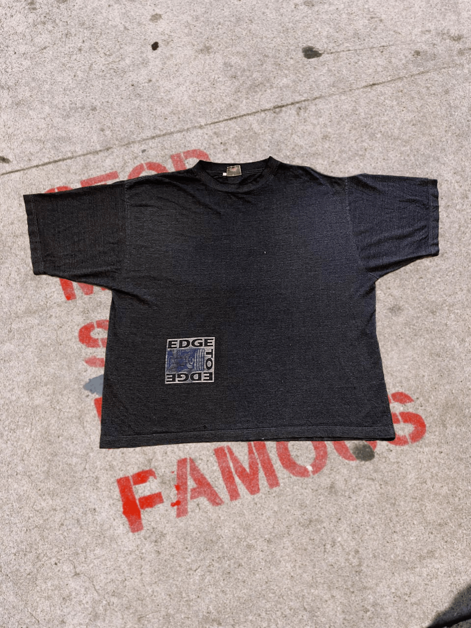 Quiksilver Vintage T-Shirt gray big print Quiksilver crazy Y2K Size US XXL / EU 58 / 5 - 1 Thumbnail