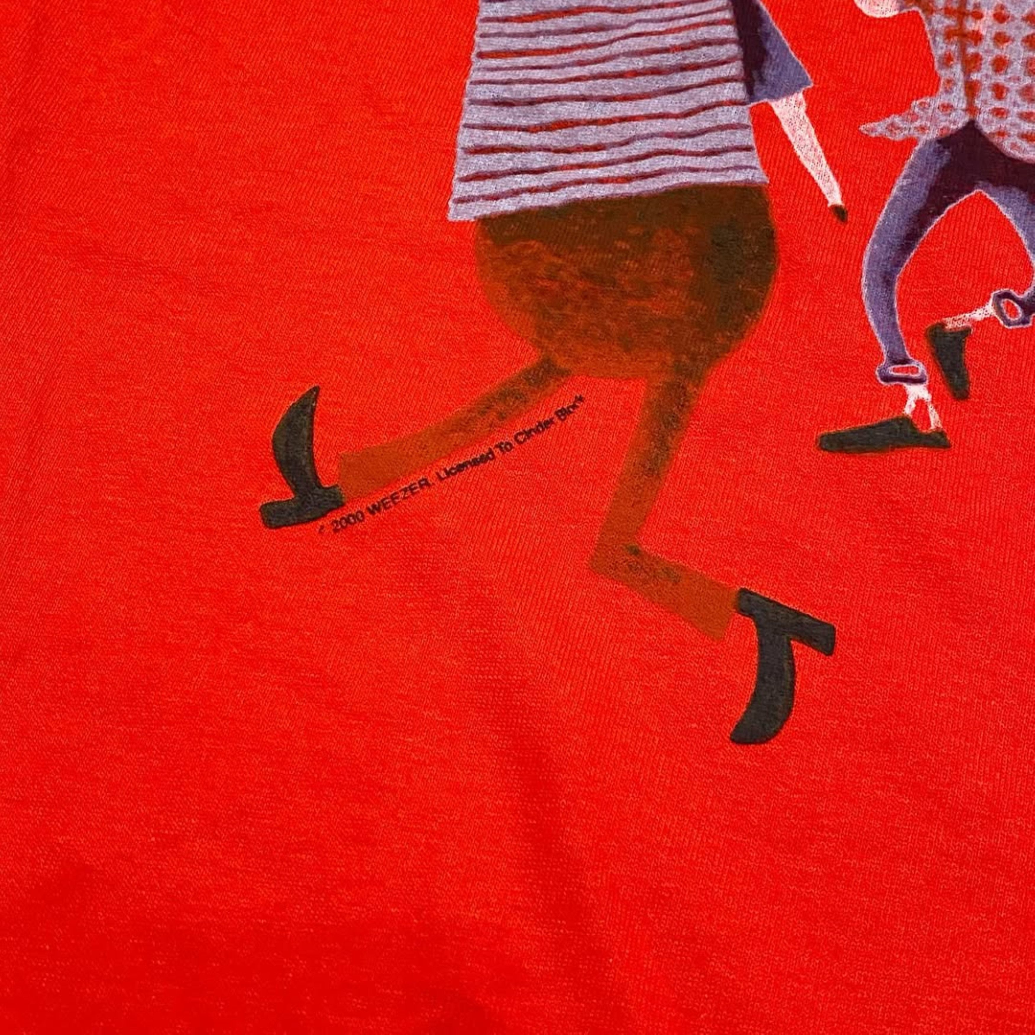 Vintage Vintage 2000 Weezer Kids Band Tee Size US L / EU 52-54 / 3 - 2 Thumbnail