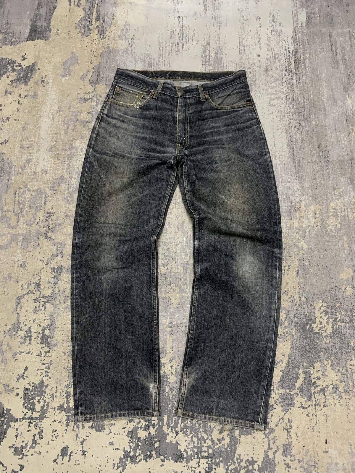 Levi's Vintage Levis 502 Faded Distressed Jeans Size US 32 / EU 48 - 1 Thumbnail