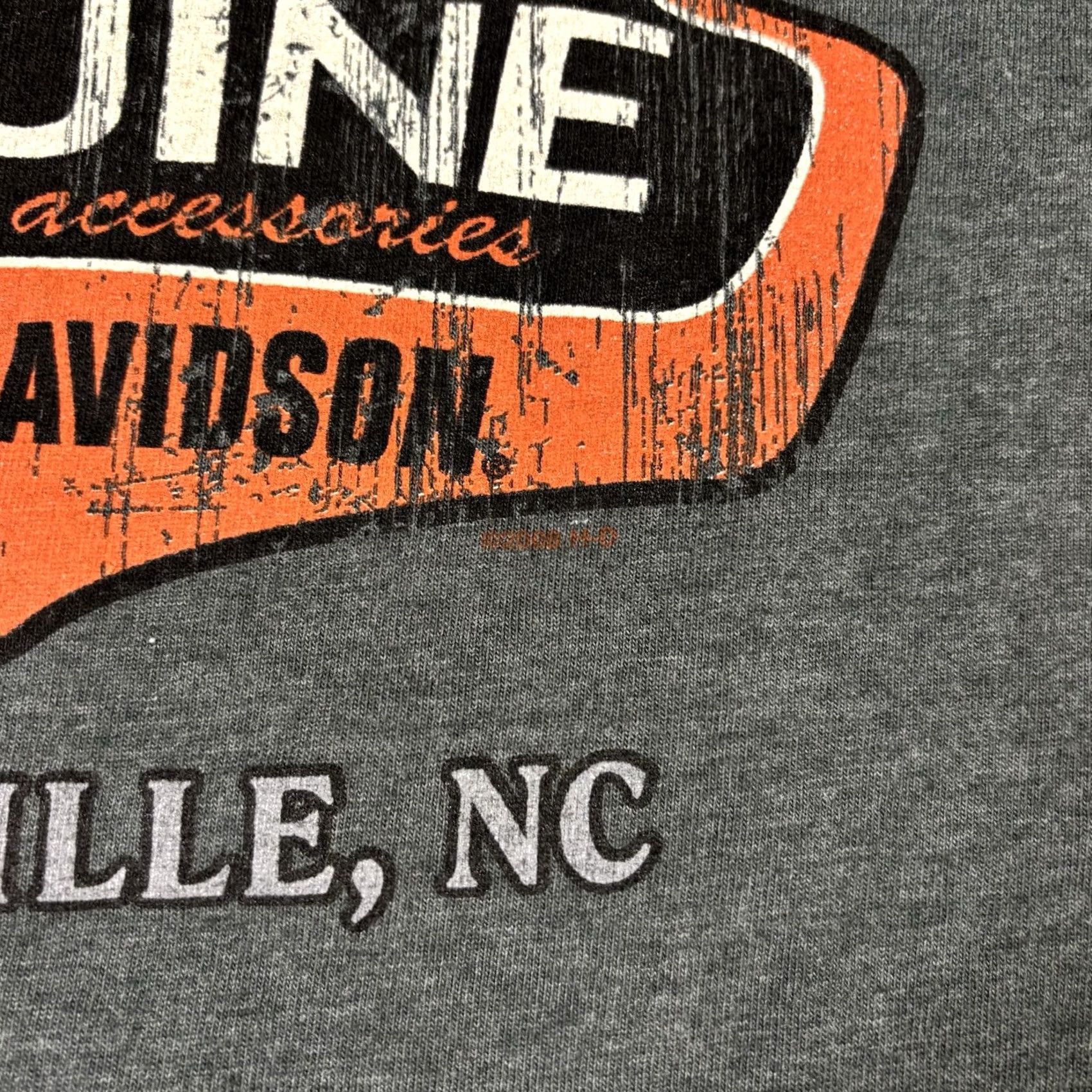 Harley Davidson VINTAGE Harley-Davidson Gray Biker T Shirt Hauling Class Small Y2K 90s Mens Size US S / EU 44-46 / 1 - 8 Thumbnail
