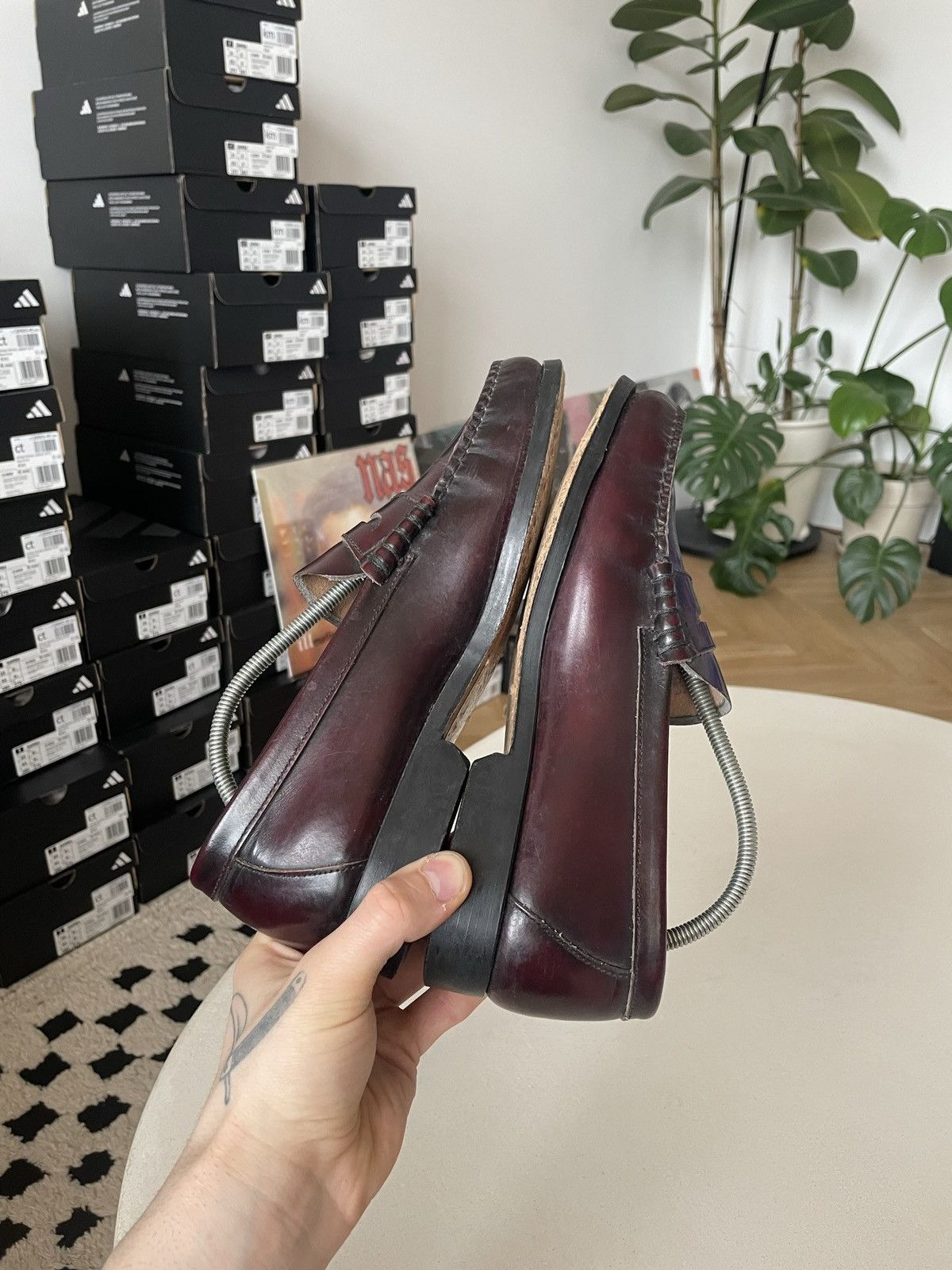 Leather Vintage Luxury Cherry Leather Casual Shoes Hype Rare Y2k Size US 8 / EU 41 - 5 Thumbnail