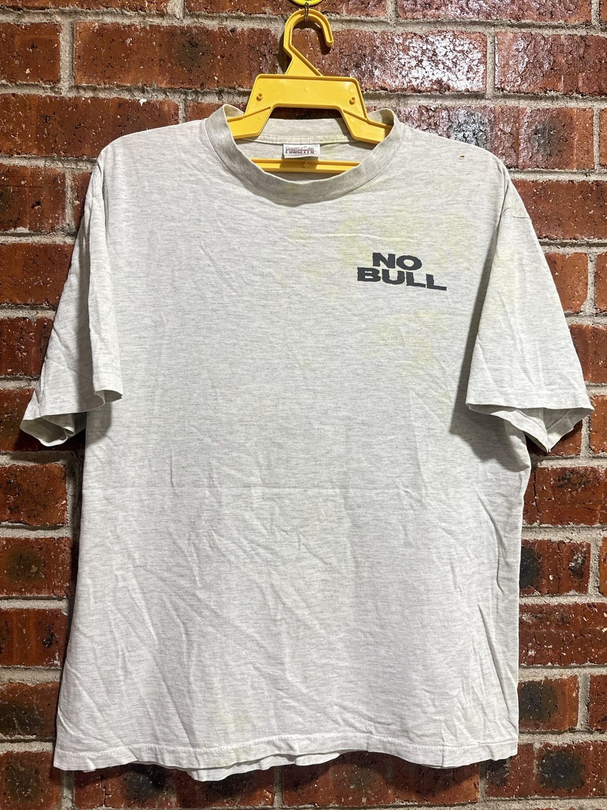 Vintage Vintage 90s No Bull Cowgirl Rule Faded Tee Size US L / EU 52-54 / 3 - 2 Thumbnail