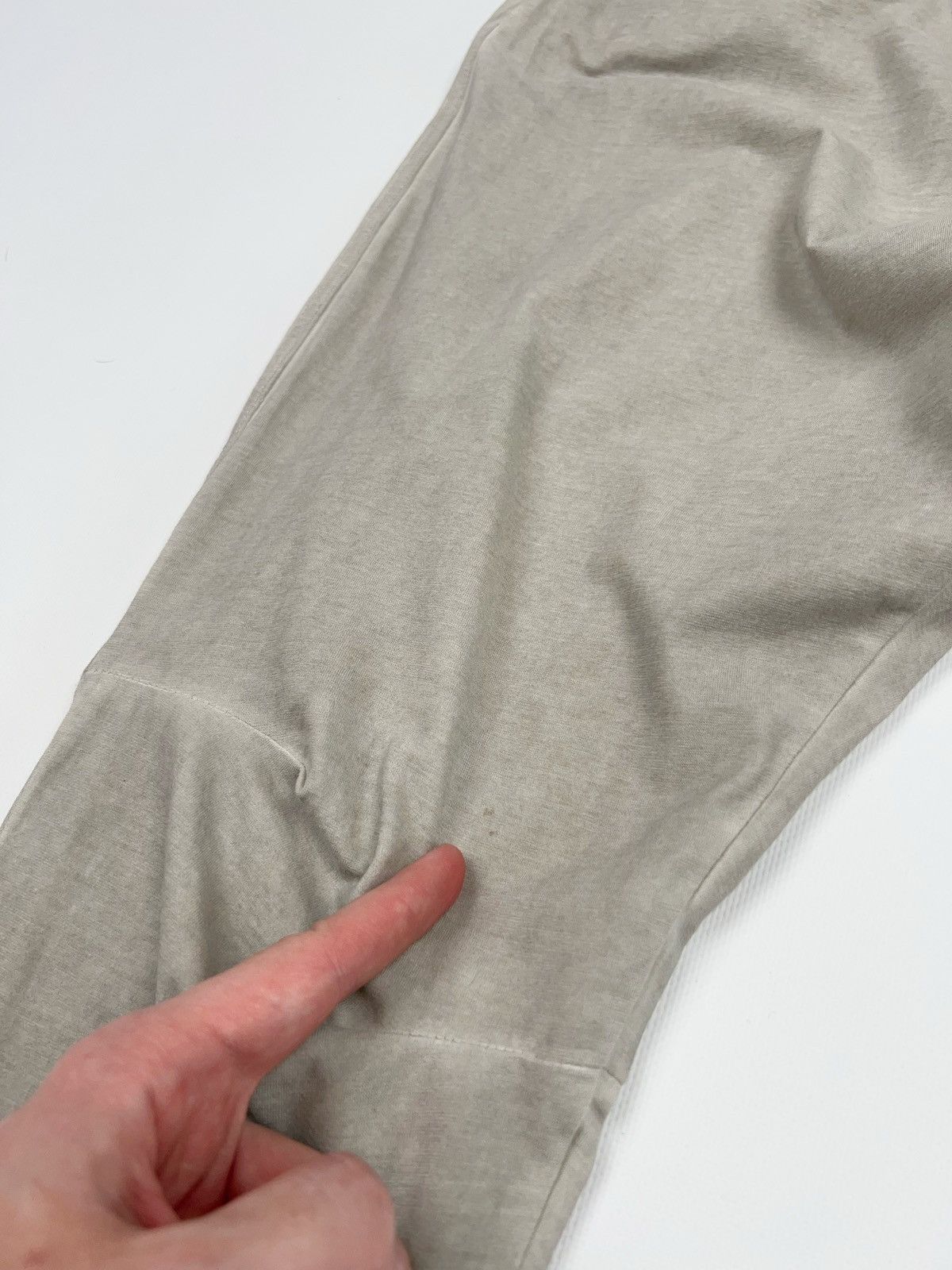 Rundholz Rundholz Stone Washed Grey Trousers Crotch Pants Wide Drop Size 26" / US 2 / IT 38 - 6 Thumbnail
