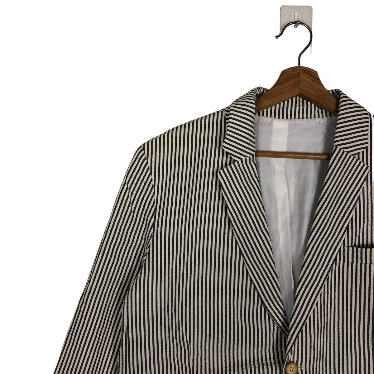 A.P.C. 🔥Hikory Chore Work Jacket A.P.C Issey Miyake Japan Size US S / EU 44-46 / 1 - 7 Thumbnail