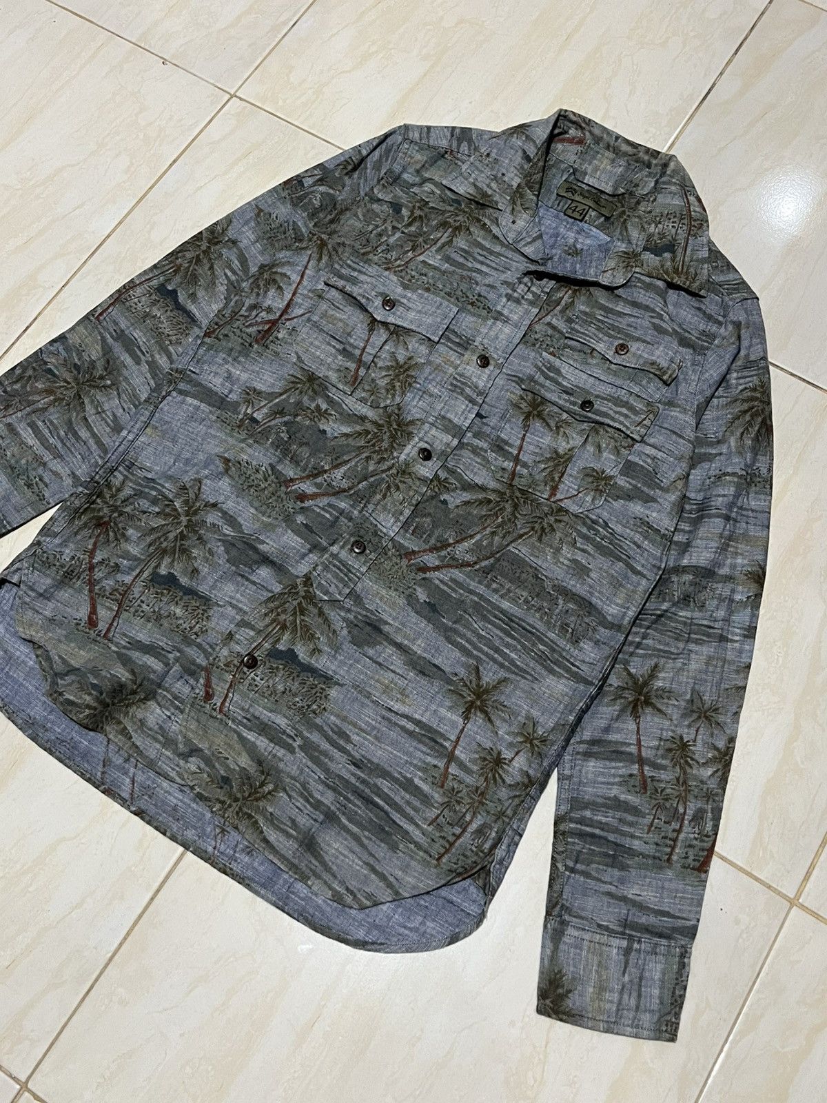 Nigel Cabourn Nigel Cabourn Button Up Longsleeve Size US M / EU 48-50 / 2 - 2 Thumbnail