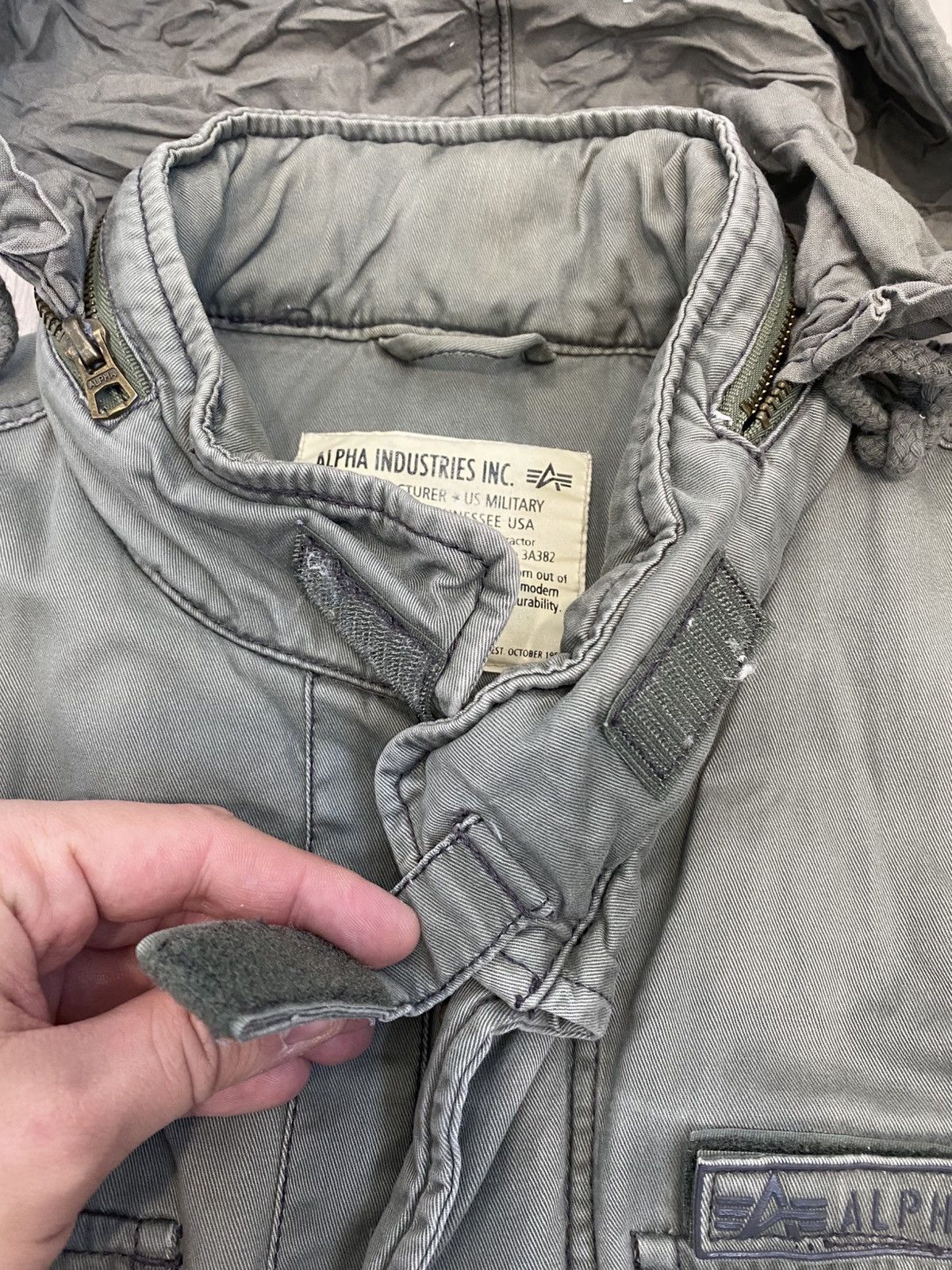 Alpha Industries × Vintage Alpha Industries M65 Military Vintage Jacket Big Logo size L Size US L / EU 52-54 / 3 - 7 Thumbnail