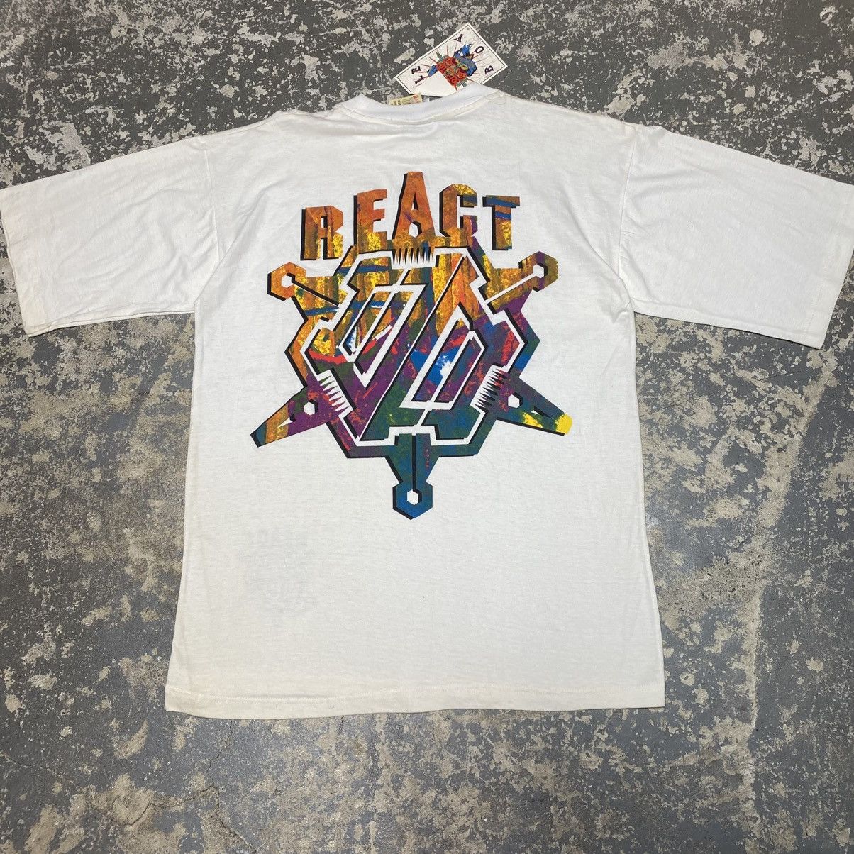 Bugle Boy × Vintage Vintage Bugle Boy React Surf Hawaiian Tshirt Size US M / EU 48-50 / 2 - 1 Thumbnail