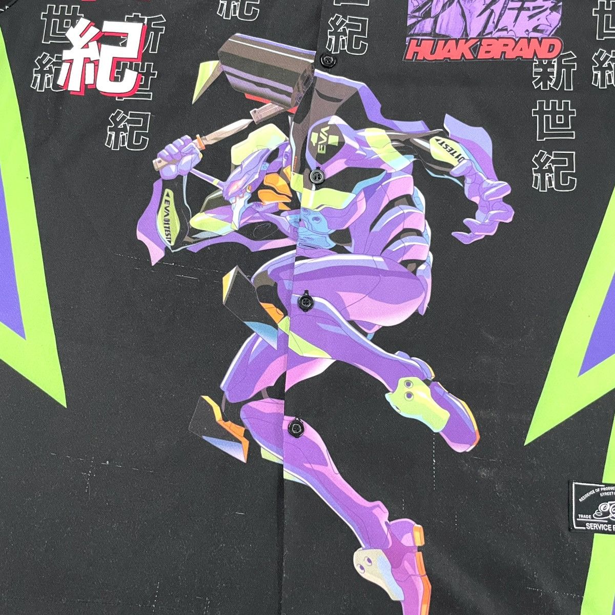 Anime Evangelion Button up Shirt Size US L / EU 52-54 / 3 - 4 Thumbnail