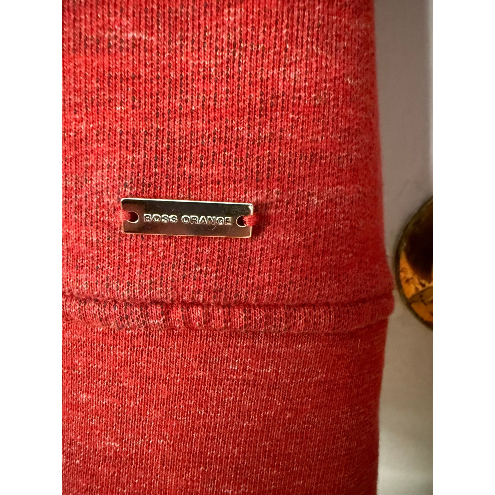 Hugo Boss Hugo Boss Orange Varsity style "Wasted" Sweatshirt Lg Size US L / EU 52-54 / 3 - 4 Thumbnail