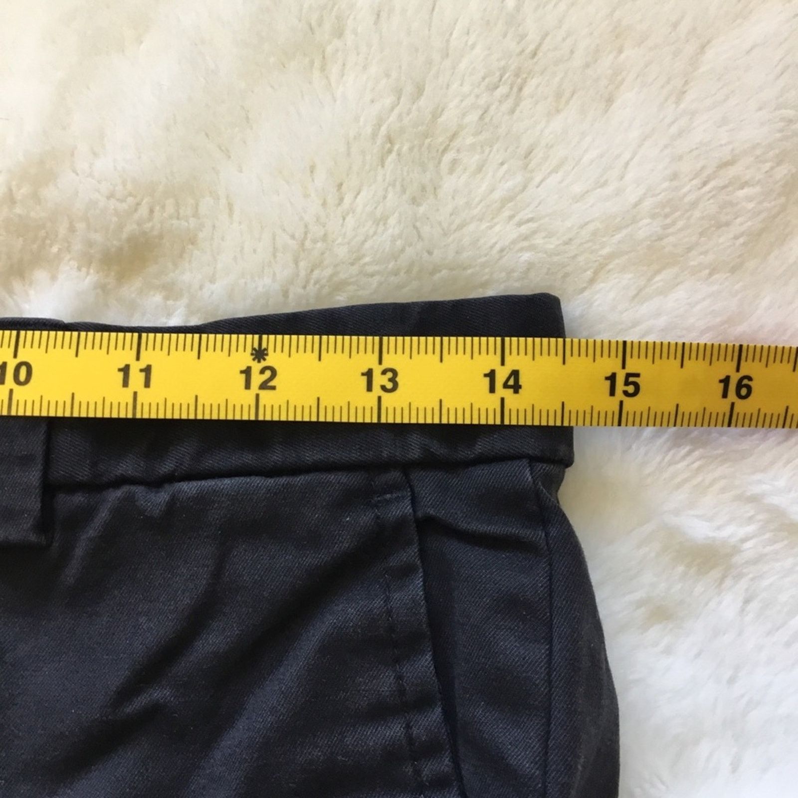 Banana Republic Banana Republic Black Men's Flat Front Aiden Strength Chinos Size US 28 / EU 44 - 11 Thumbnail