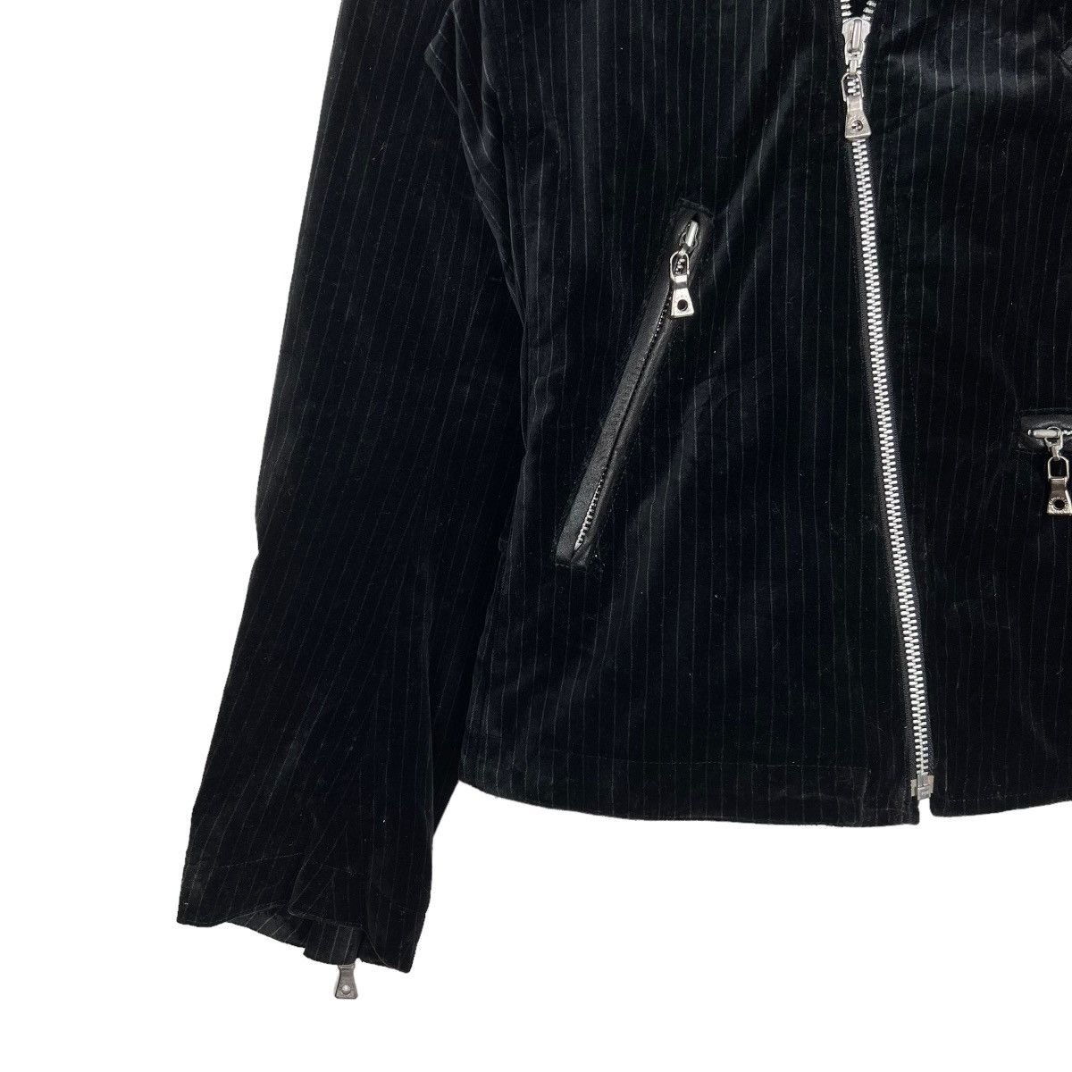 Japanese Brand × semanticdesign 🔥 SEMANTIC DESIGN DOUBLE COLAR BIKER MOTO JACKET Size US S / EU 44-46 / 1 - 4 Thumbnail