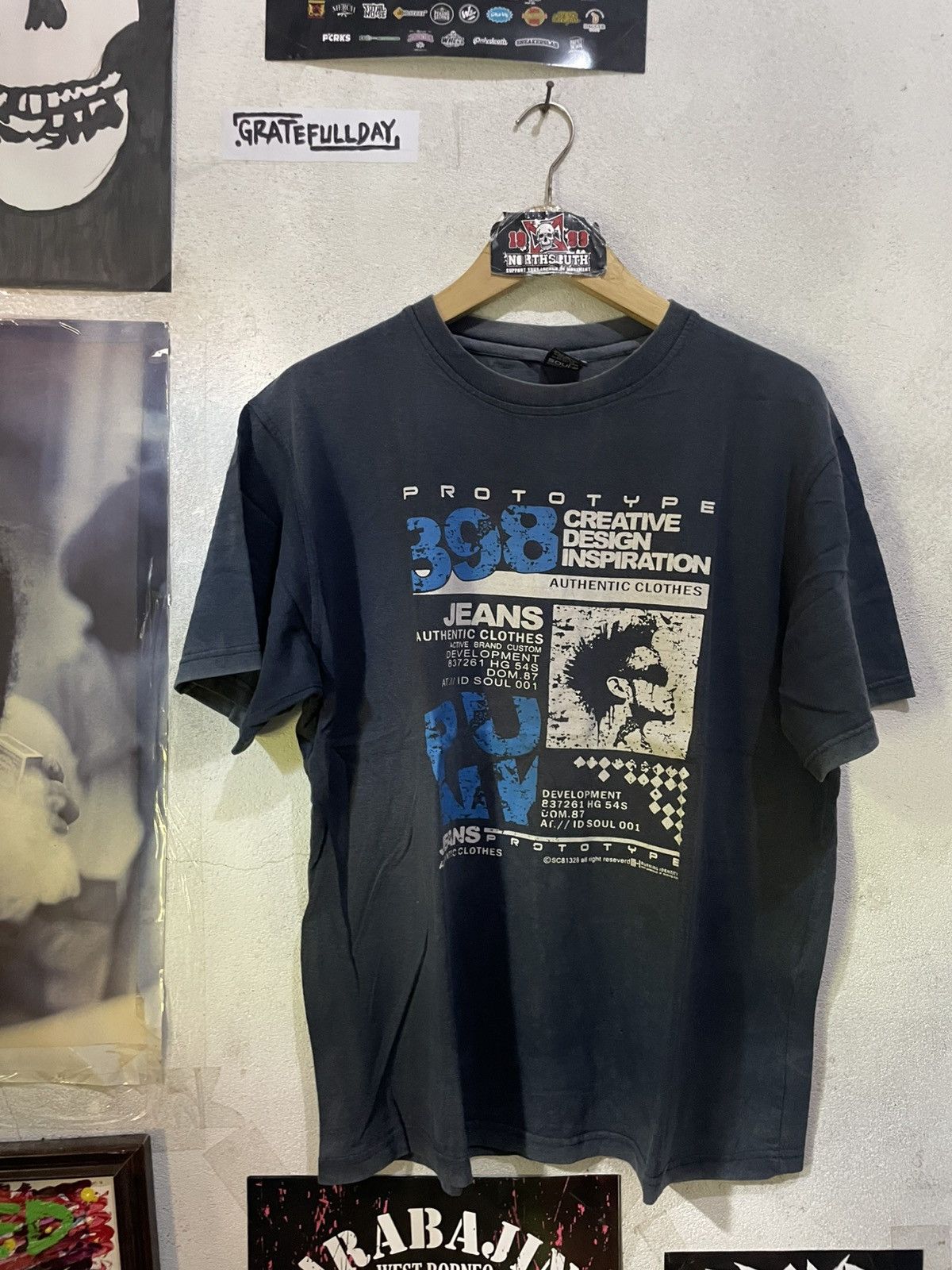 Prototype Y2K Punk Japanese Style vintage Tshirt