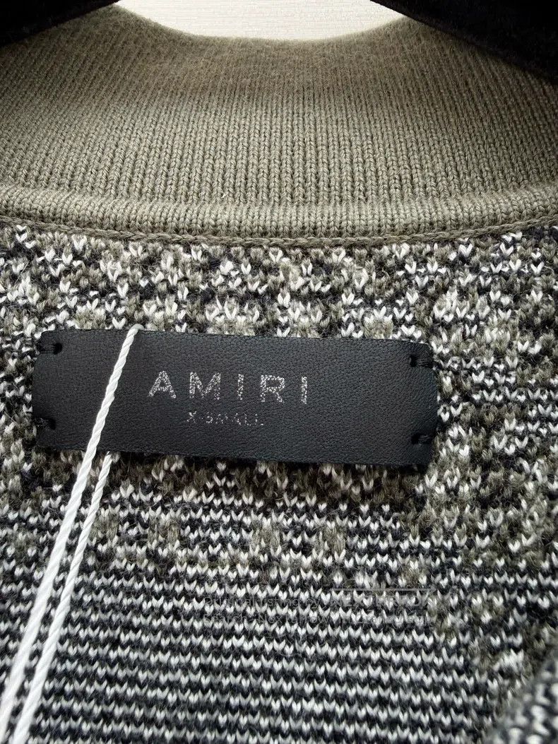 Amiri Amiri Size 34 Knitted Polo Short Sleeve Shirt Size US XS / EU 42 / 0 - 3 Thumbnail