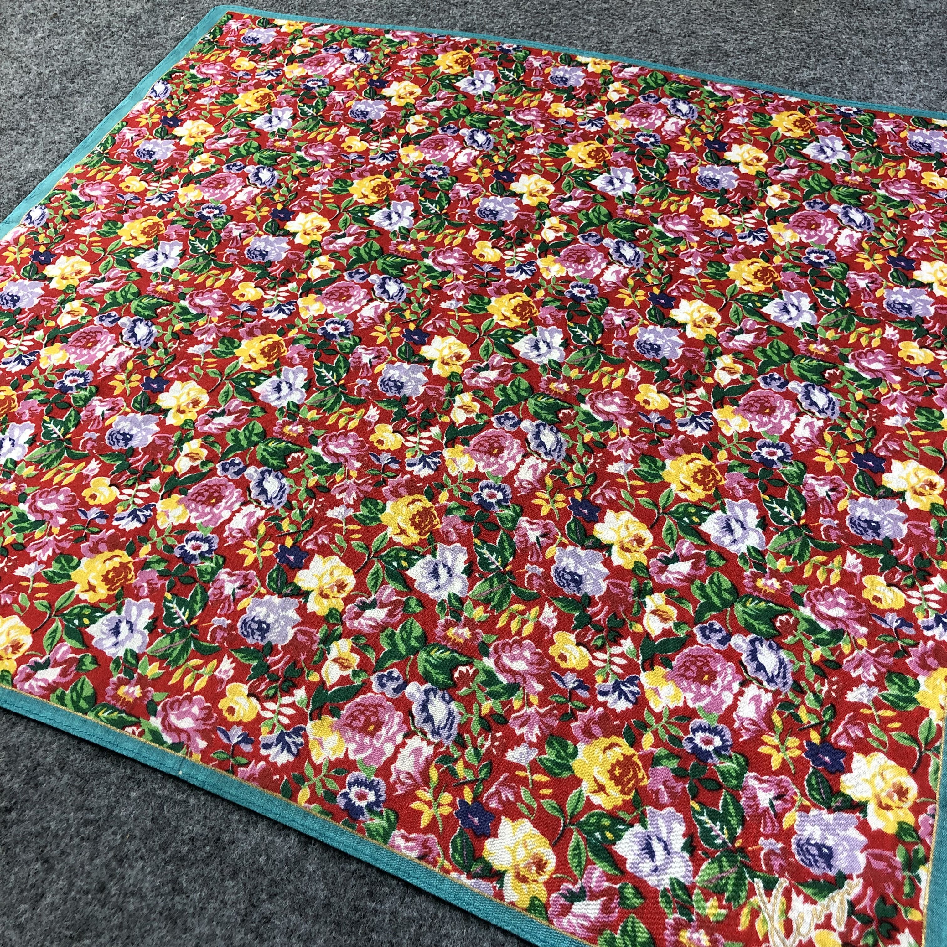 Kenzo Kenzo Floral Handkerchief Neckerchief Bandana H2266 Size ONE SIZE - 3 Thumbnail