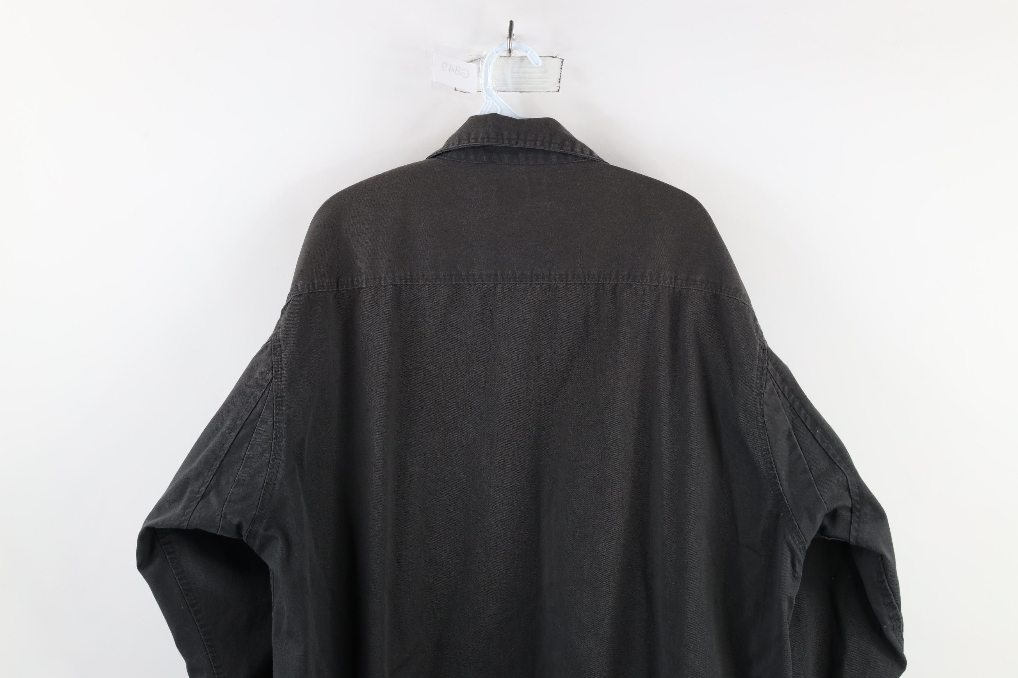 Vintage Vintage Jesse James Workwear Heavyweight Button Shirt Black Size US XXL / EU 58 / 5 - 7 Thumbnail