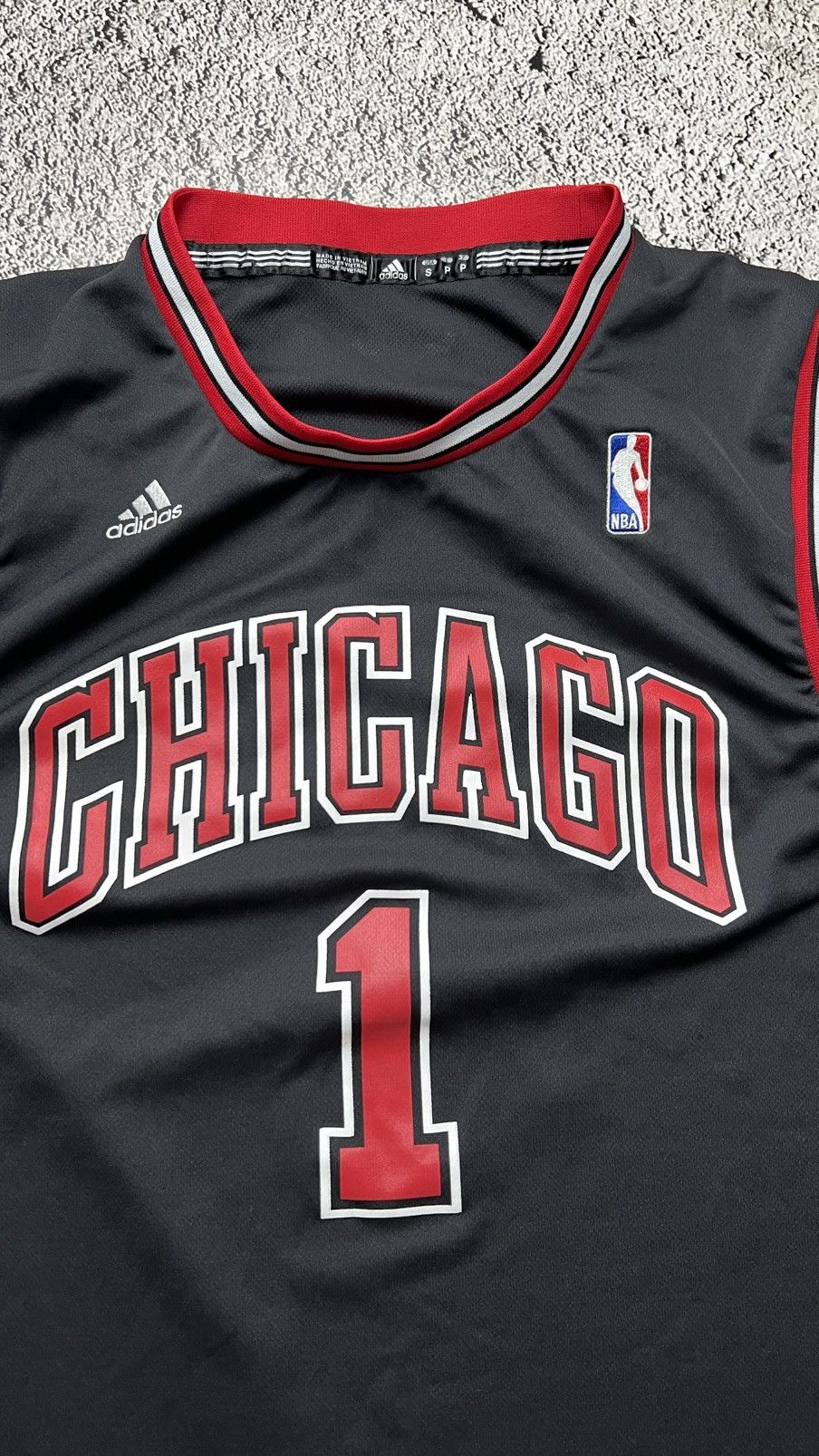 Adidas Derrick Rose 🌹 Chicago bulls NBA adidas jersey vintage Size US S / EU 44-46 / 1 - 2 Thumbnail