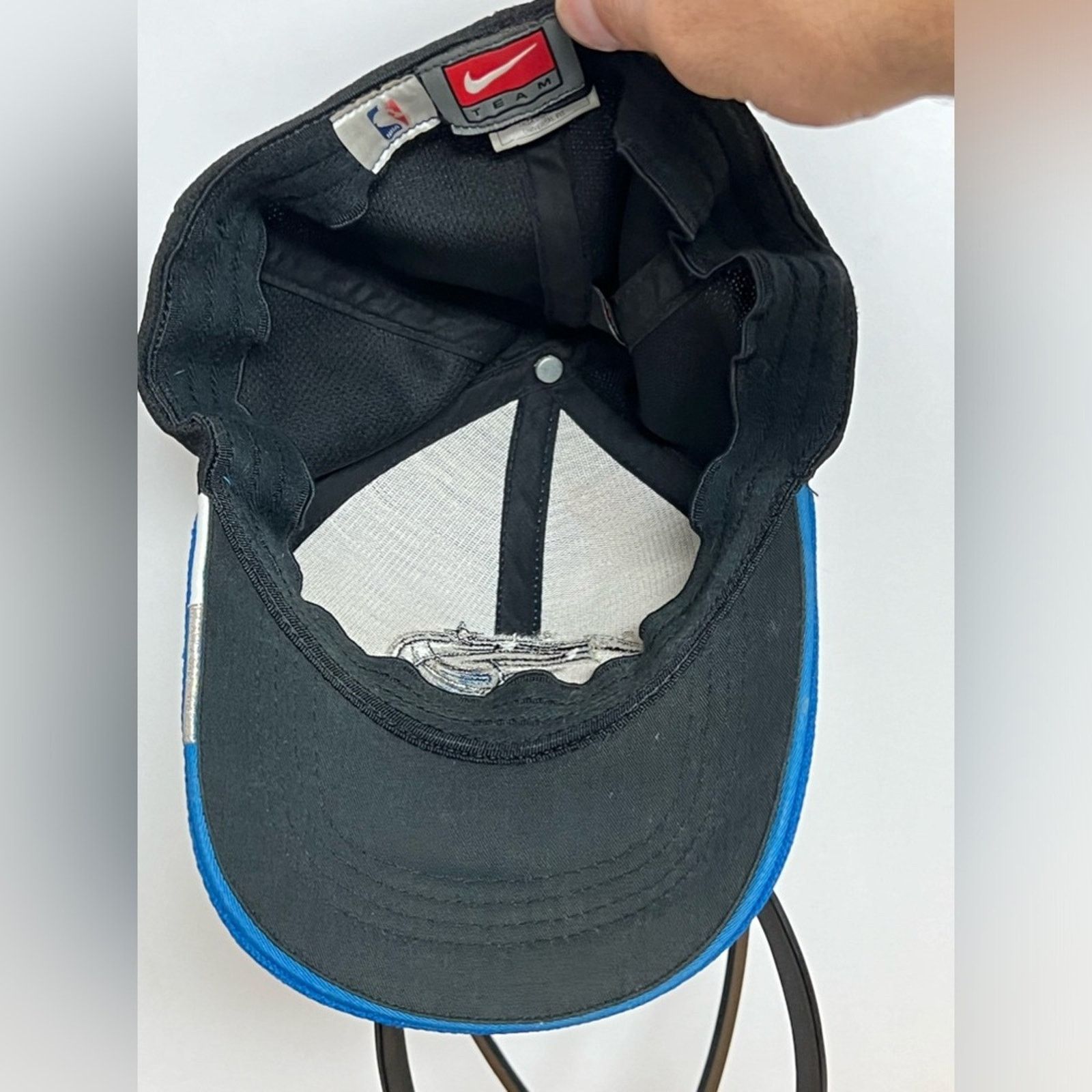 Nike Nike Team VTG Orlando Magic Hat Flexfit One Size Blue Mens Size ONE SIZE - 5 Thumbnail