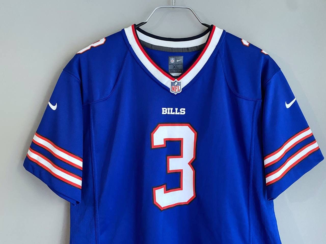 NFL × Nike Nike NFL Football Jersey Buffalo Bills #3 Manuel, Size XS-S Size US XS / EU 42 / 0 - 4 Thumbnail