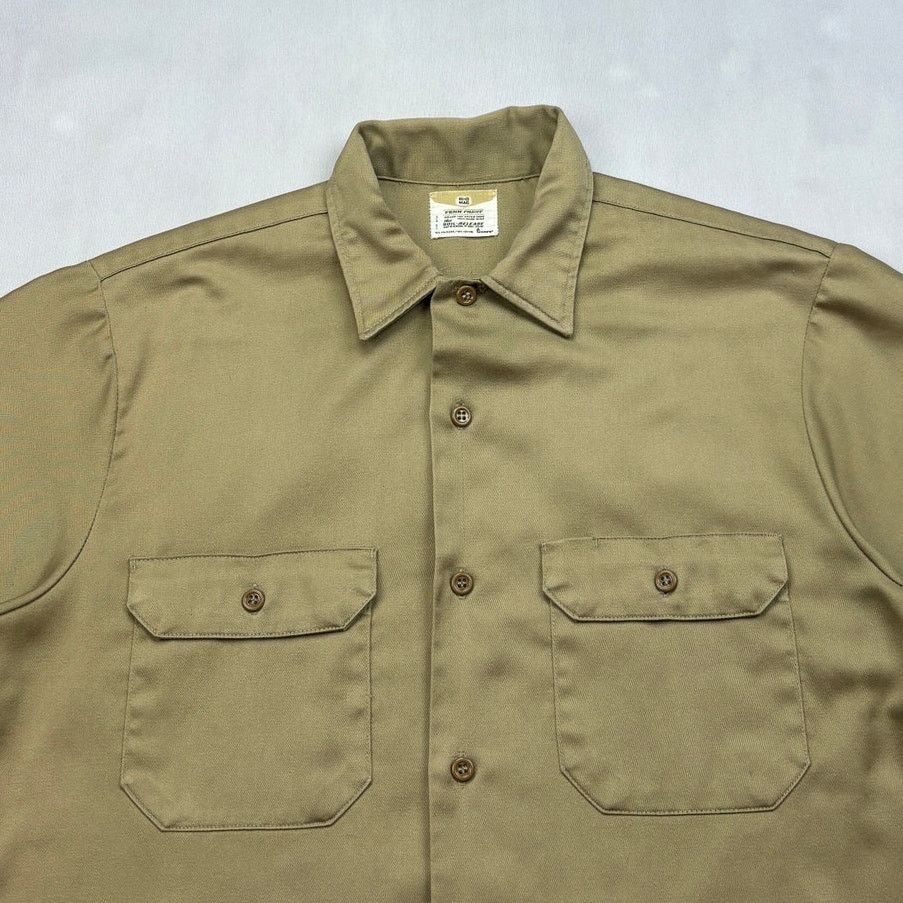 Vintage Vintage 70s Big Mac Penney's Penn Prest Work Shirt Men's L Size US L / EU 52-54 / 3 - 2 Thumbnail