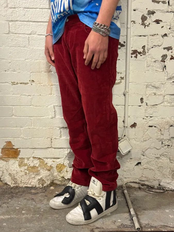 Gucci Gucci Velvet Corduroy Bordeaux Pants Size US 32 / EU 48 - 3 Thumbnail