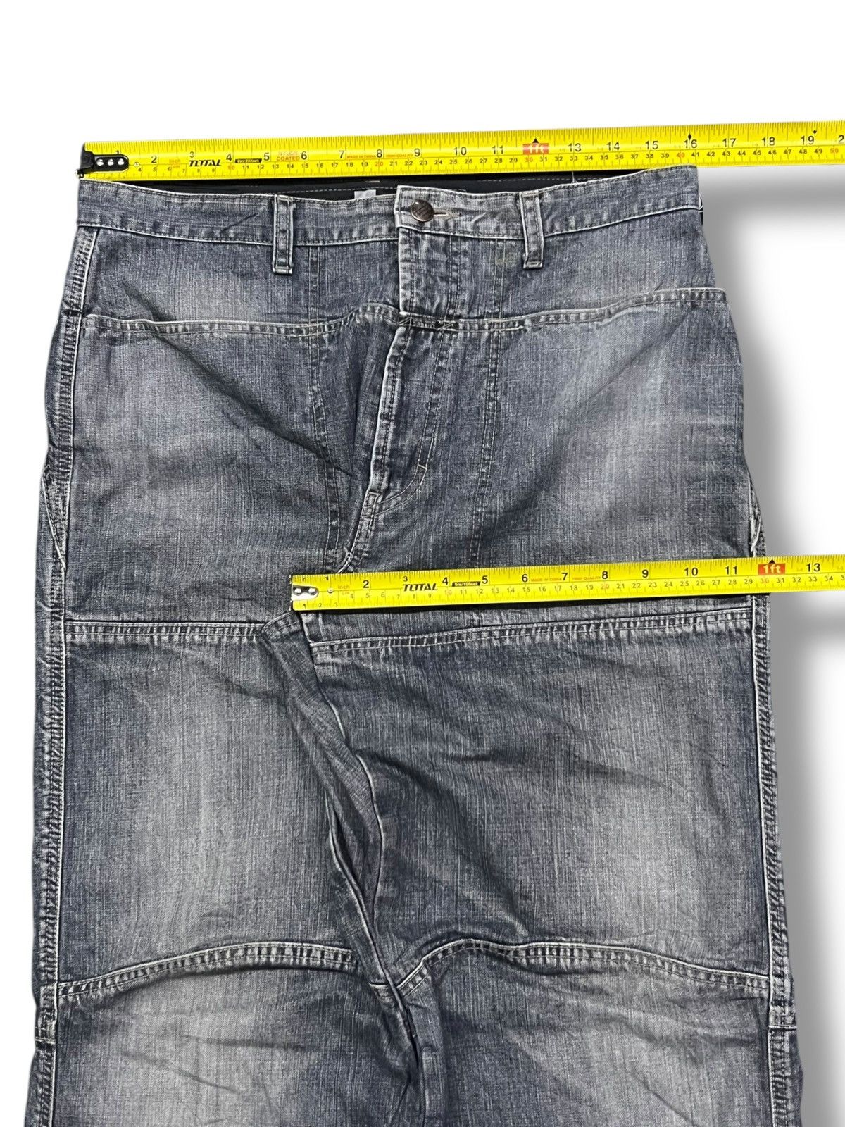 Marithe + Francois Girbaud Vintage 90s Marithé + François Girbaud MFG Jeans Size US 32 / EU 48 - 16 Thumbnail