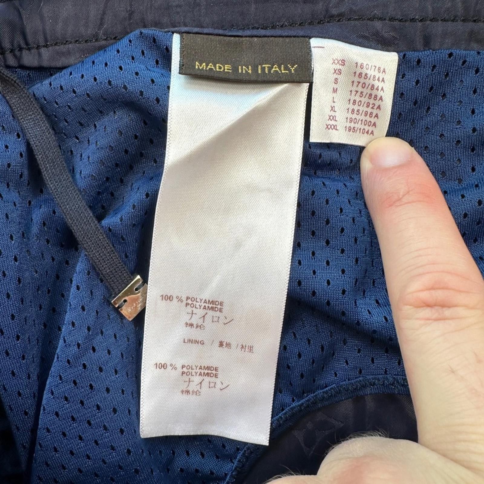 Louis Vuitton Louis Vuitton Monogram Swim Shorts Blue Men S Made in Italy Size US 30 / EU 46 - 8 Thumbnail