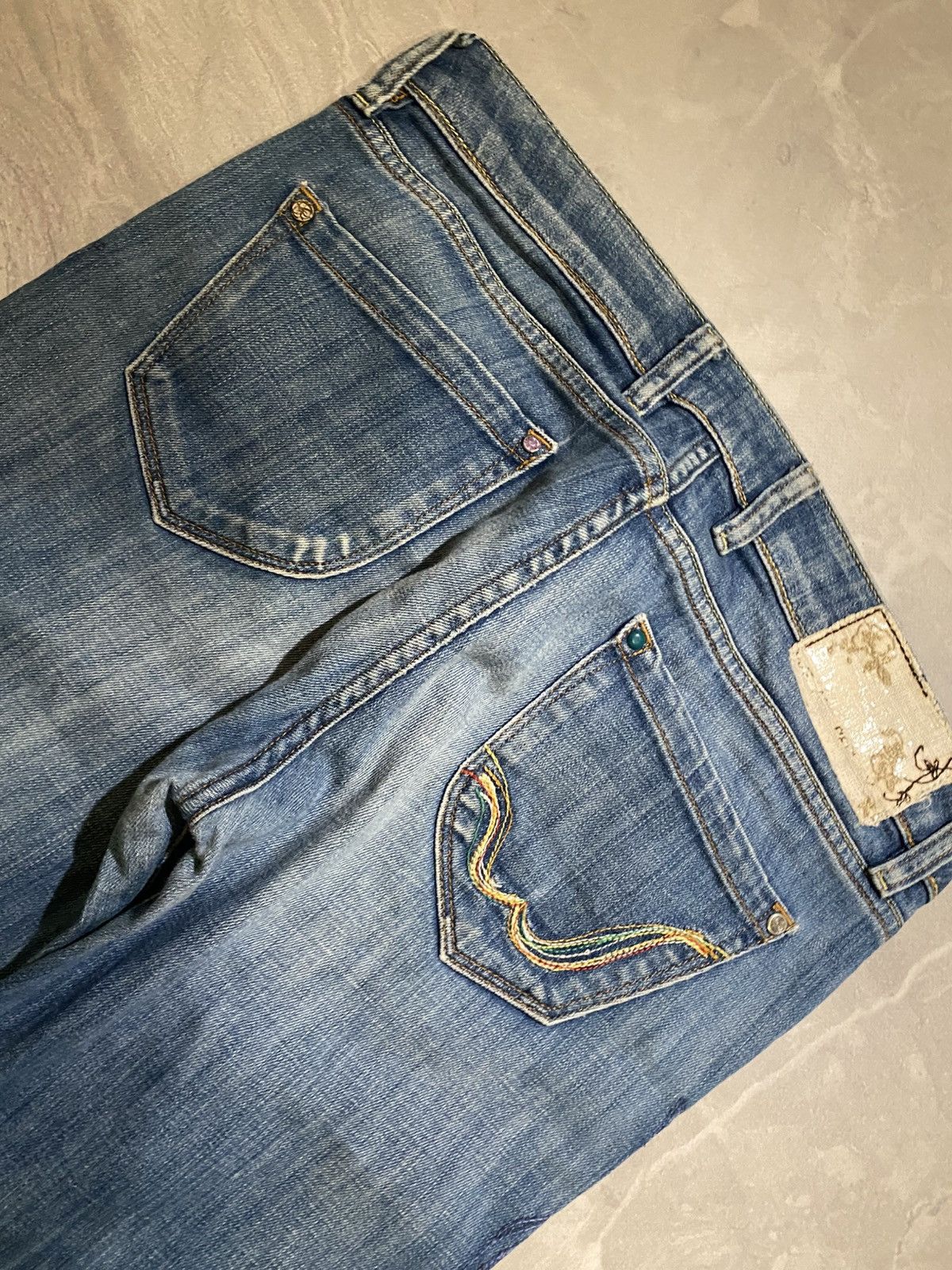メンズ LAGUST flare denim 00s archive
