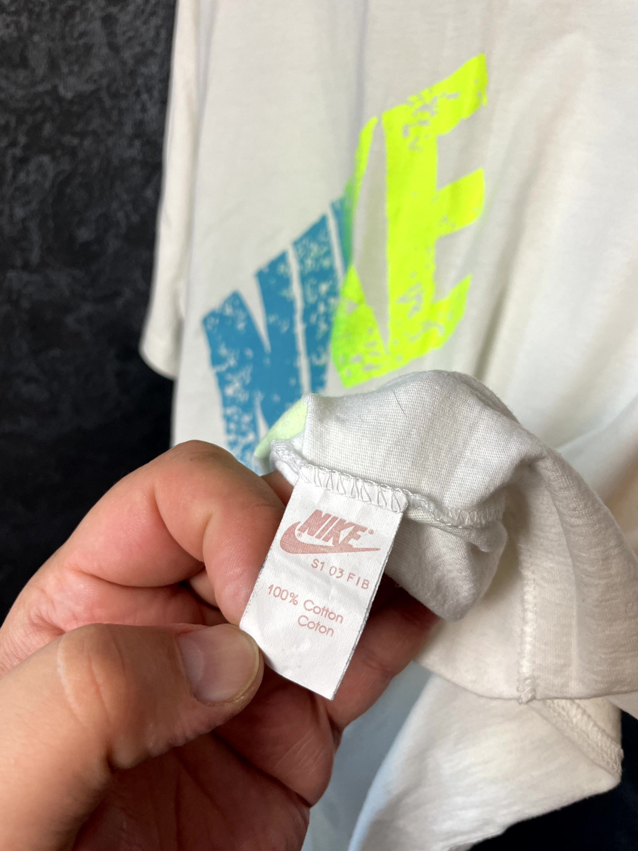 Nike × Vintage RARE NIKE BIG LOGO VINTAGE TSHIRT 1990S Size US L / EU 52-54 / 3 - 5 Thumbnail