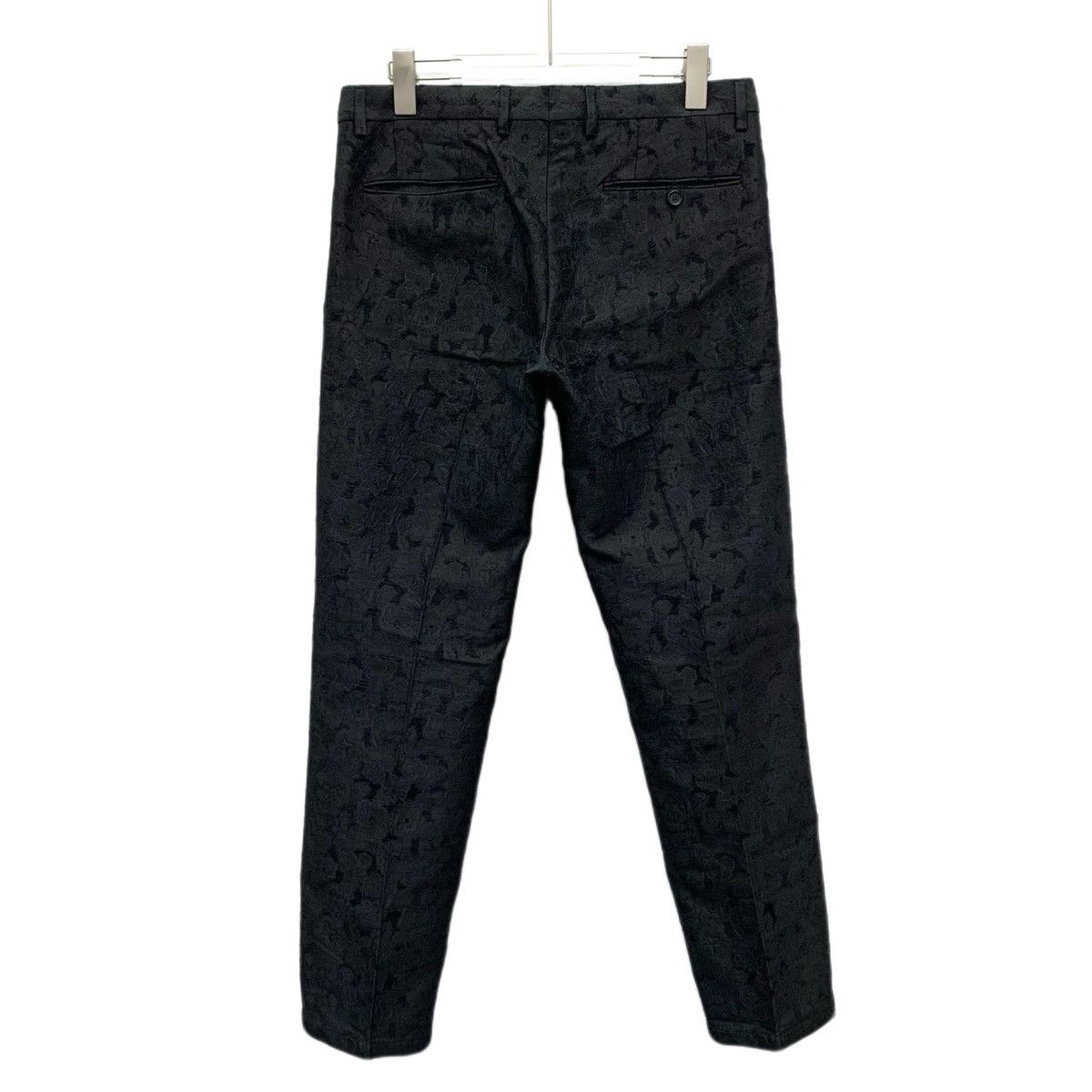 Dolce & Gabbana Dolce & Gabbana Black Lace Embroidered Casual Pants K26WX Size US 32 / EU 48 - 2 Thumbnail