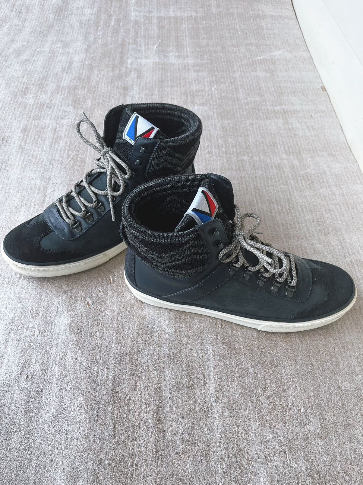 Louis Vuitton high-top sneakers