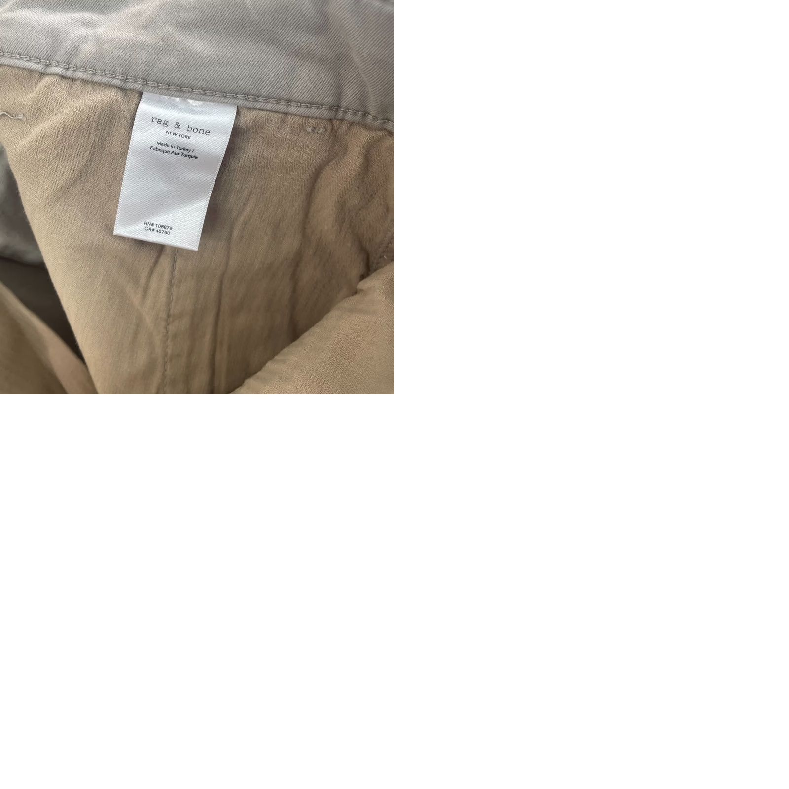 Rag & Bone VINTAGE Rag & Bone NY Fit 2 Chino Pants Mens 36x32 Fog Grey Slim Size US 36 / EU 52 - 9 Thumbnail