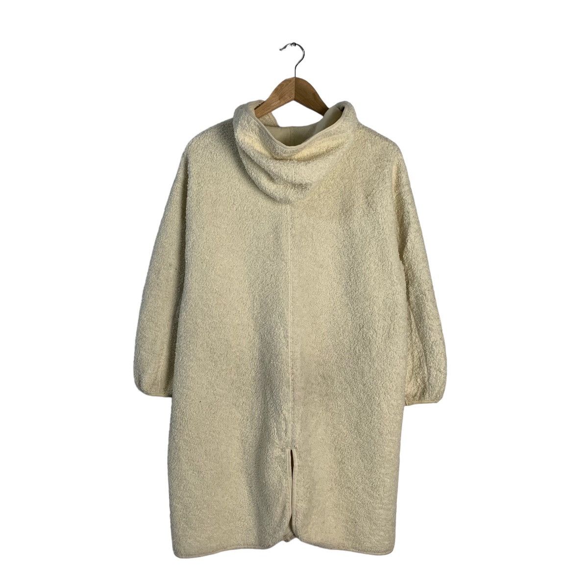 GU × Undercover Gu x Undercover Fleece Hooded Long Jacket Size XS / US 0-2 / IT 36-38 - 7 Thumbnail
