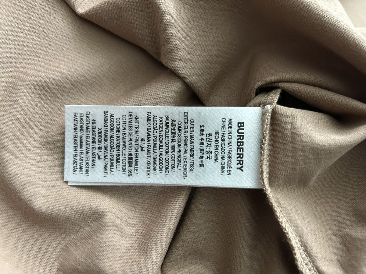 Burberry Burberry - Logo Cotton T-shirt Size US L / EU 52-54 / 3 - 5 Thumbnail