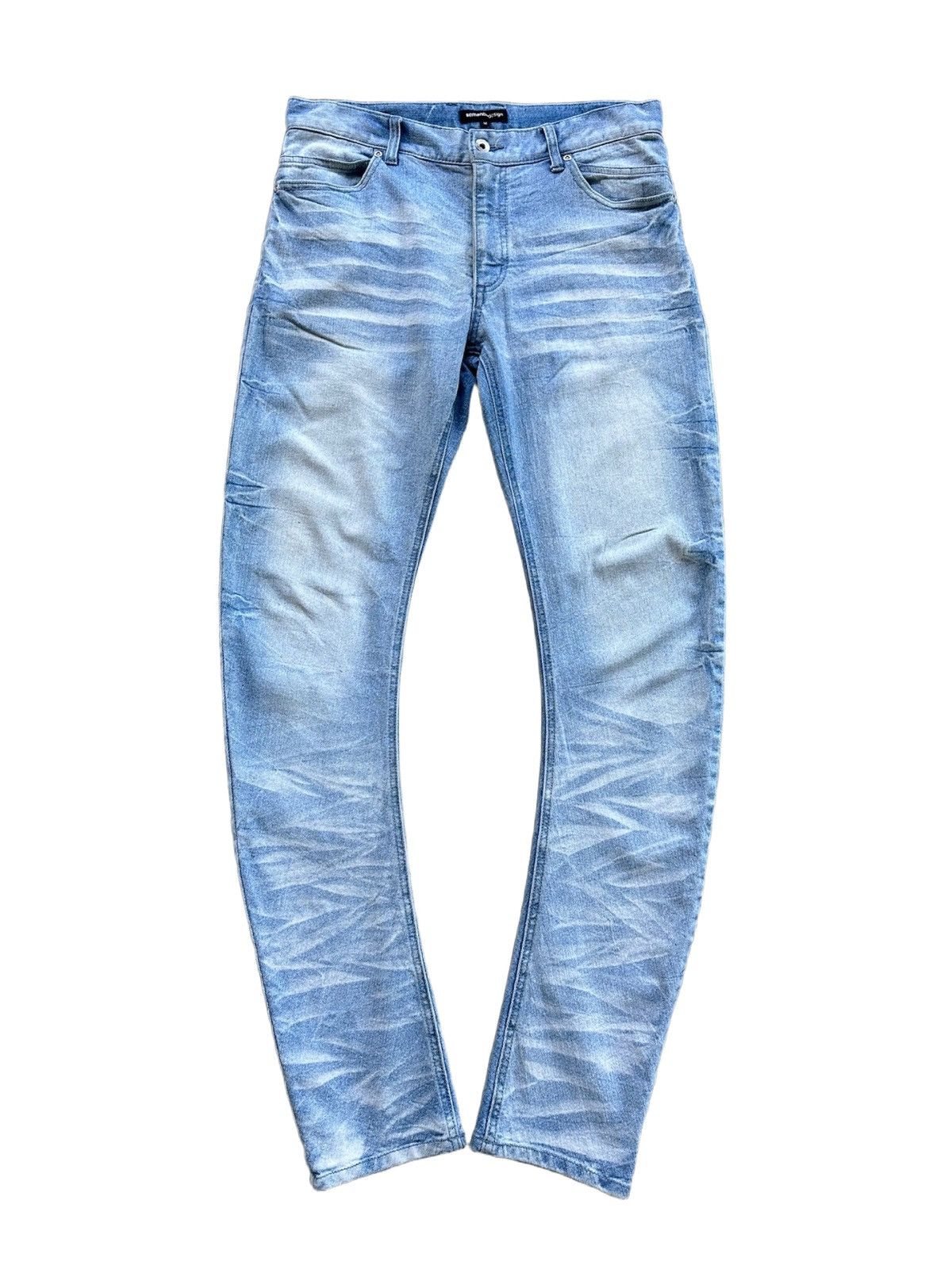 semanticdesign Semantic Design Banana Cut Denim Jeans Size US 32 / EU 48 - 1 Thumbnail