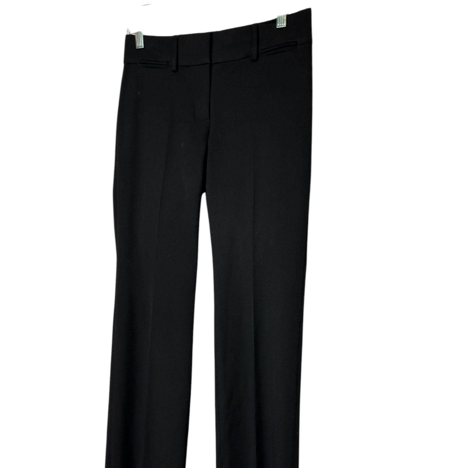 Loft Loft Marisa trouser black straight legs office pants size 0P Size 30" / US 8 / IT 44 - 7 Thumbnail