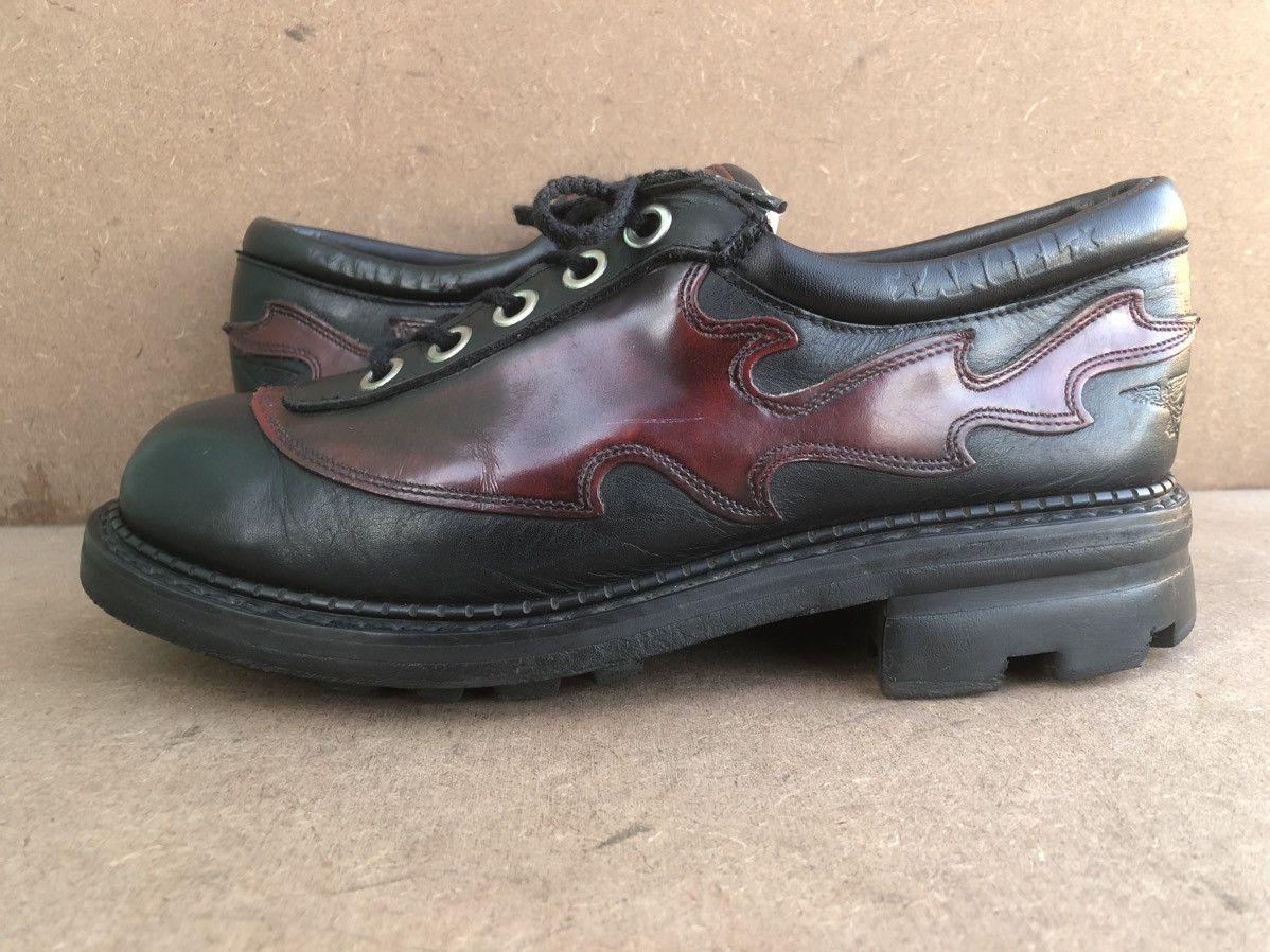 John Fluevog John Fluvog Black calfskin Leather lace up shoes size 42 Size US 8 / EU 41 - 8 Thumbnail