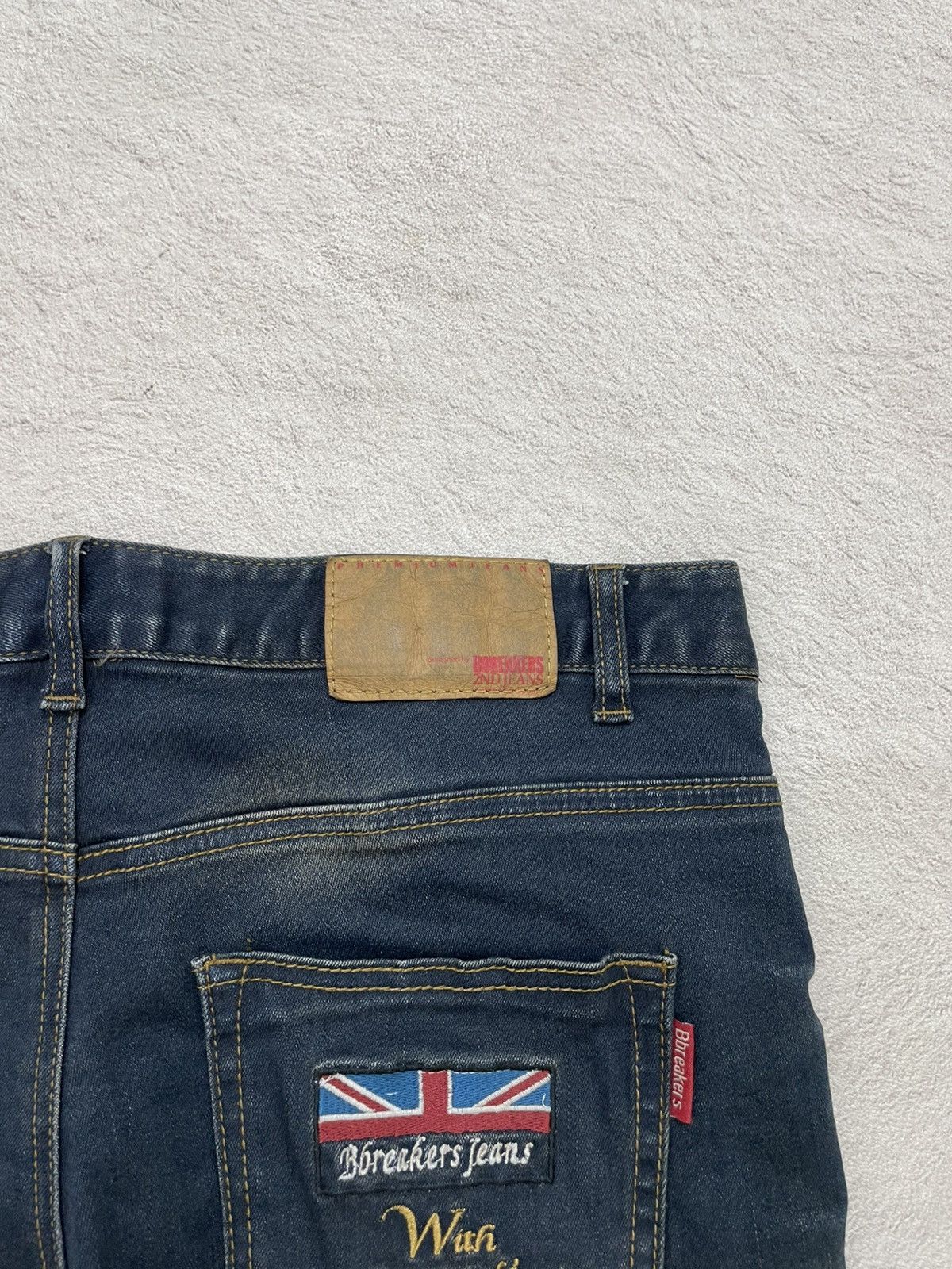 Number (N)ine 2000s Archival Hysteric Dark Indigo Denim Ifsix LGB slim fit Size US 32 / EU 48 - 10 Thumbnail