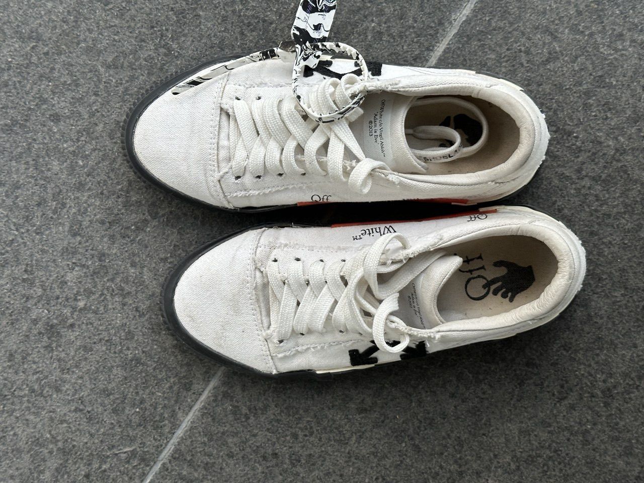 Off-White off-white low vulcanized sneakers Size US 8 / IT 38 - 9 Thumbnail