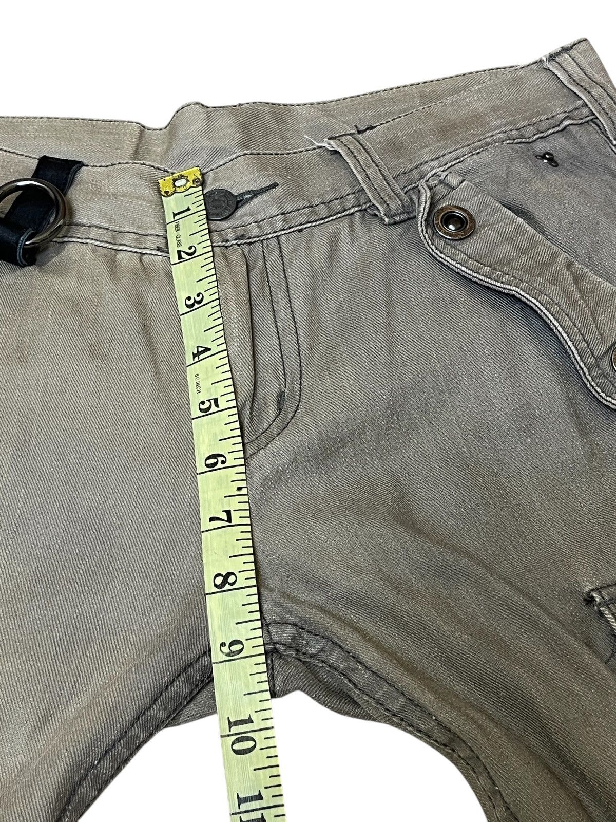 Tornado Mart SICK🔥VINTAGE TORNADO MART JAPAN BONDAGE STRAP FLARE PANT Size US 30 / EU 46 - 17 Thumbnail