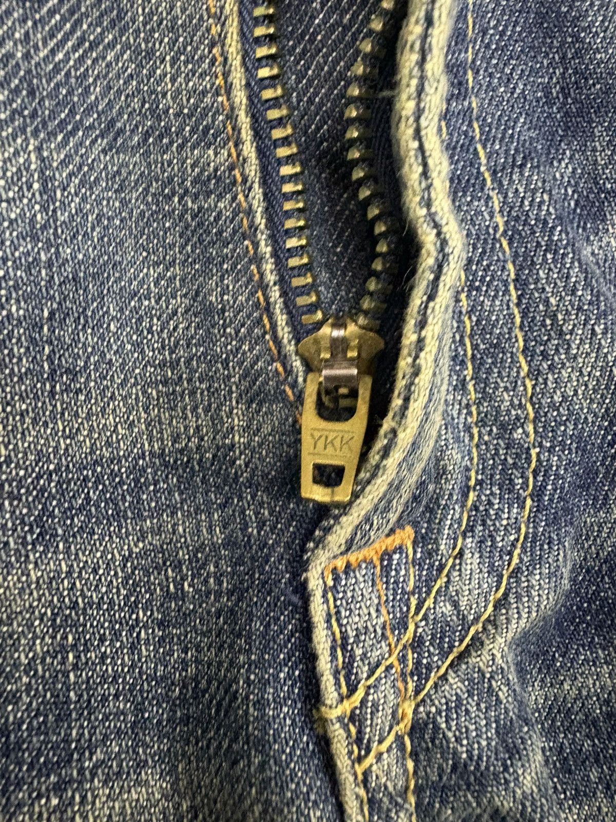 Tornado Mart Vintage Mudwash Flared Denim 7 For All ManKind Jerome Dahan Size US 30 / EU 46 - 13 Thumbnail