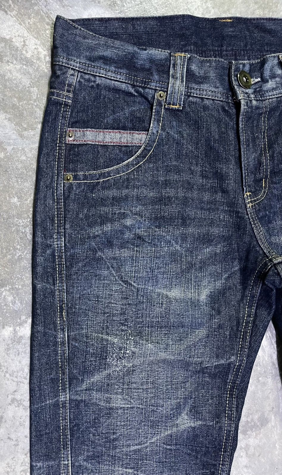 Hysteric Glamour Flare Japan Jeans Lightning Wash Real Vintage Size US 33 - 5 Thumbnail