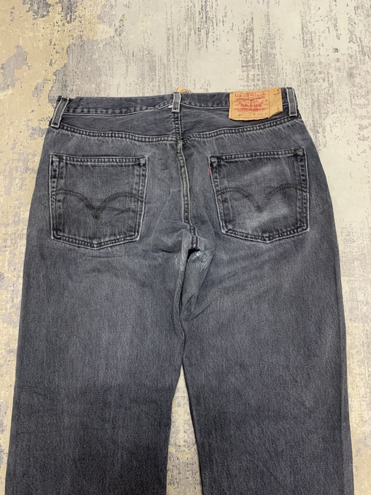 Levi's Vtg Levis 501 Levis Faded Black Wash Jeans W34 Size US 34 / EU 50 - 9 Thumbnail