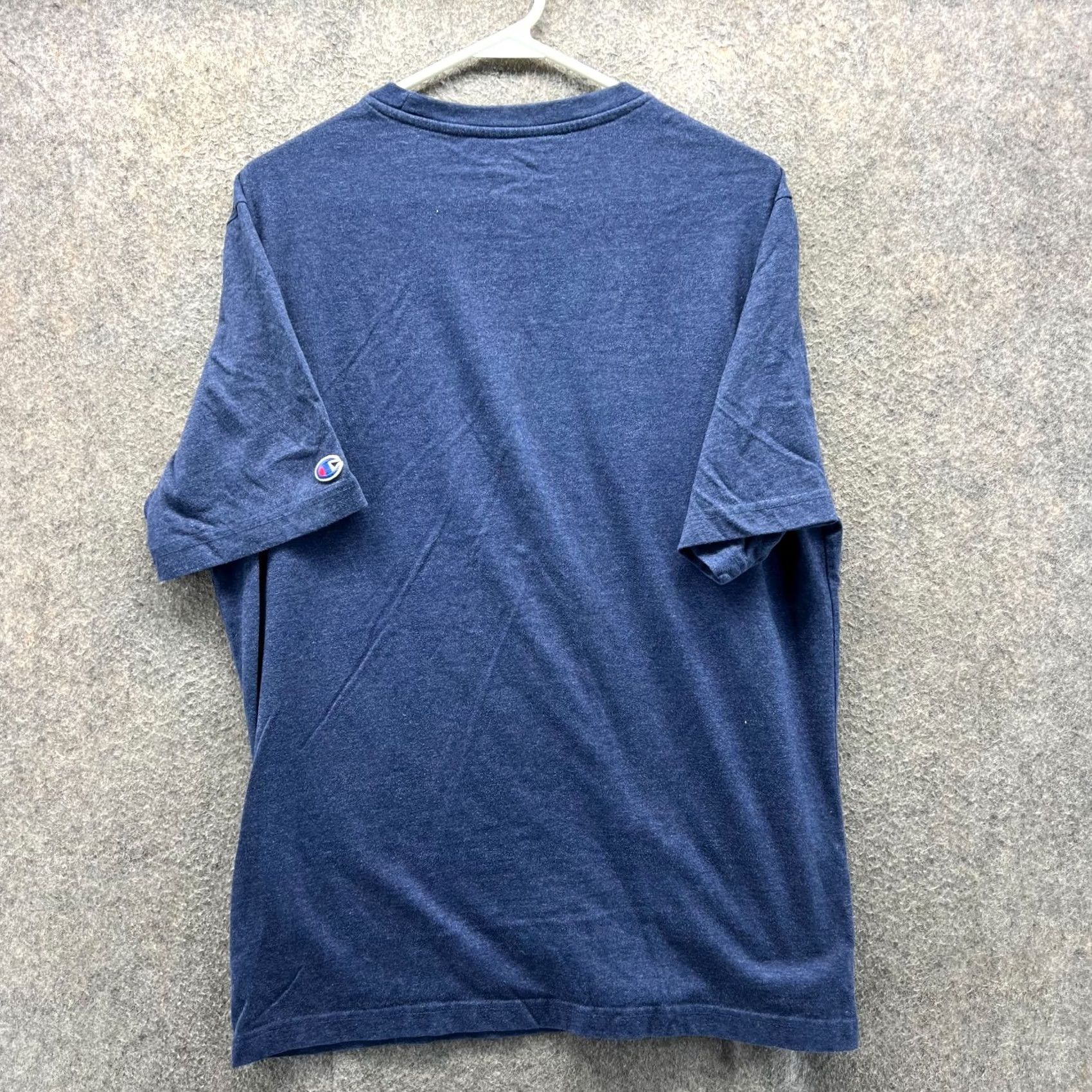 Champion Champion Shirt Mens Large Blue Crewneck Tee Heather Logo Athletic Wear Y2K Size US L / EU 52-54 / 3 - 2 Thumbnail