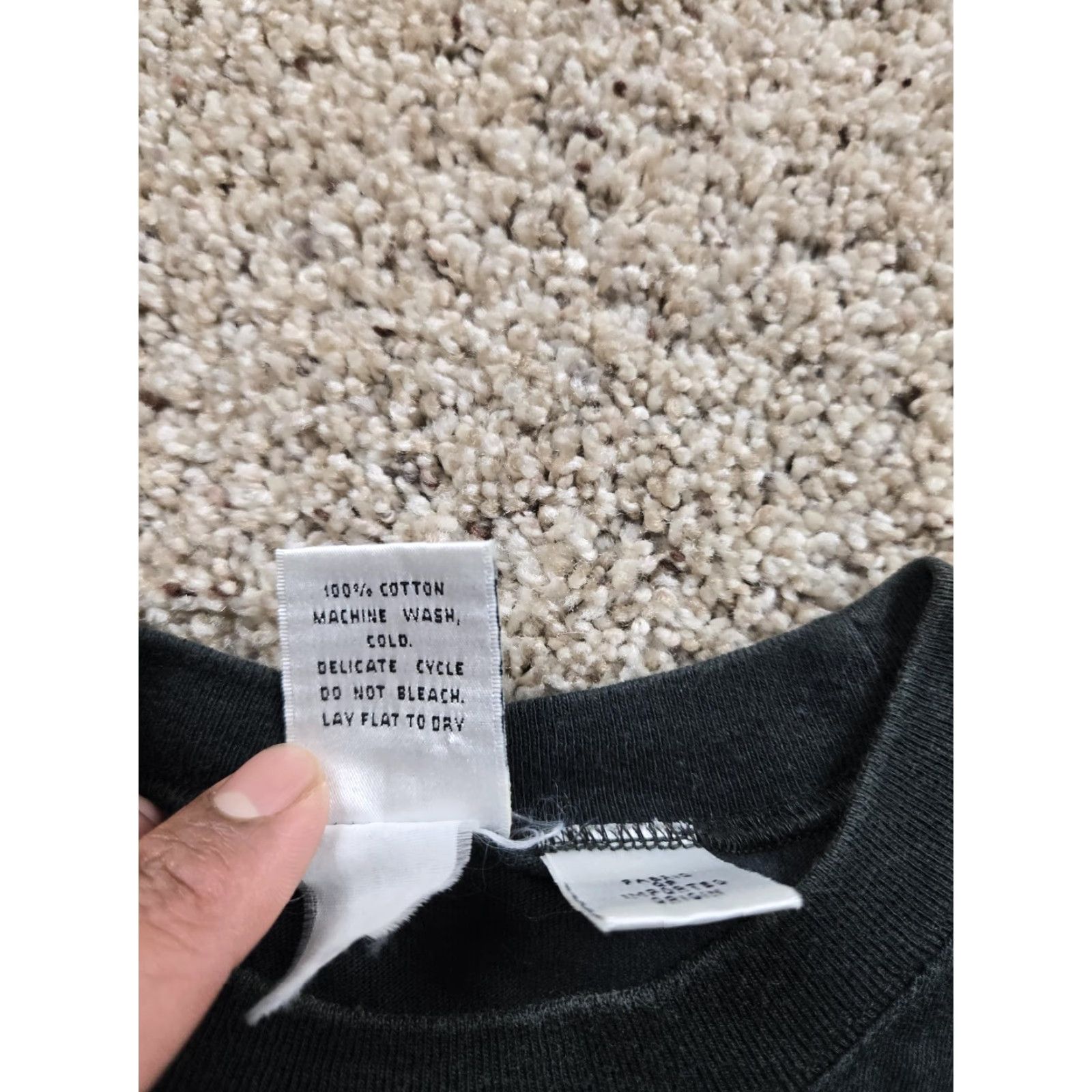 Calvin Klein VINTAGE Calvin Klein Sport Shirt Mens M Black Cotton Pocket Crest Logo Embroidered Crew Neck Short Sleeve Knit Solid All Seasons Cotton Shirt Mens Size US M / EU 48-50 / 2 - 5 Thumbnail