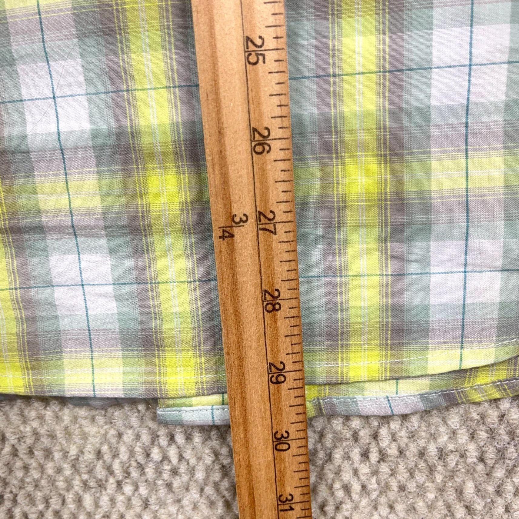Vintage Columbia Shirt Men Medium Slim Fit Green Plaid Button-Up Outdoor Fishing Camp Casual Travel Size US M / EU 48-50 / 2 - 7 Thumbnail