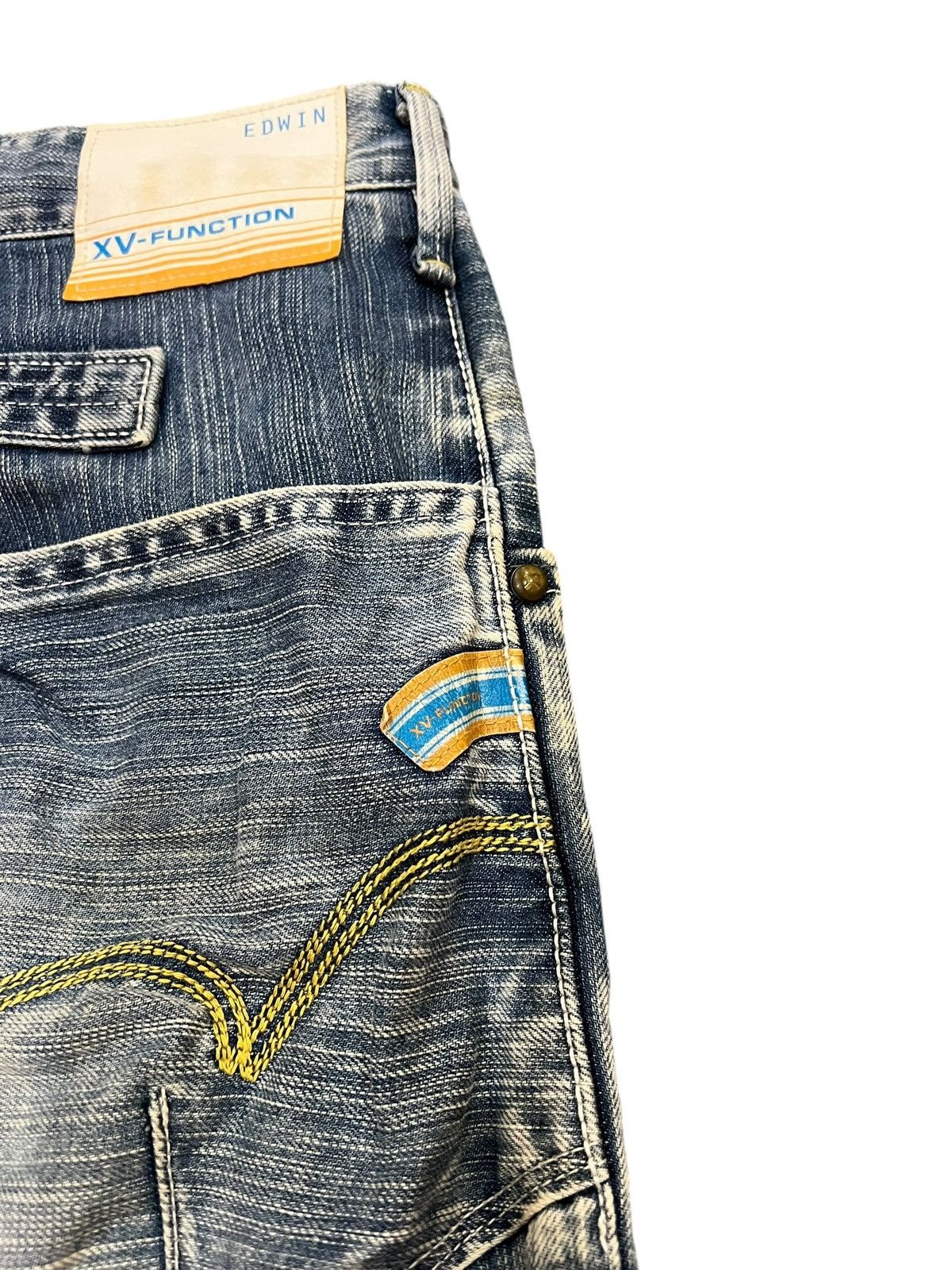 Edwin 💥Flare💥Edwin XV-Function Backle Back Faded Jean Size US 29 - 14 Thumbnail