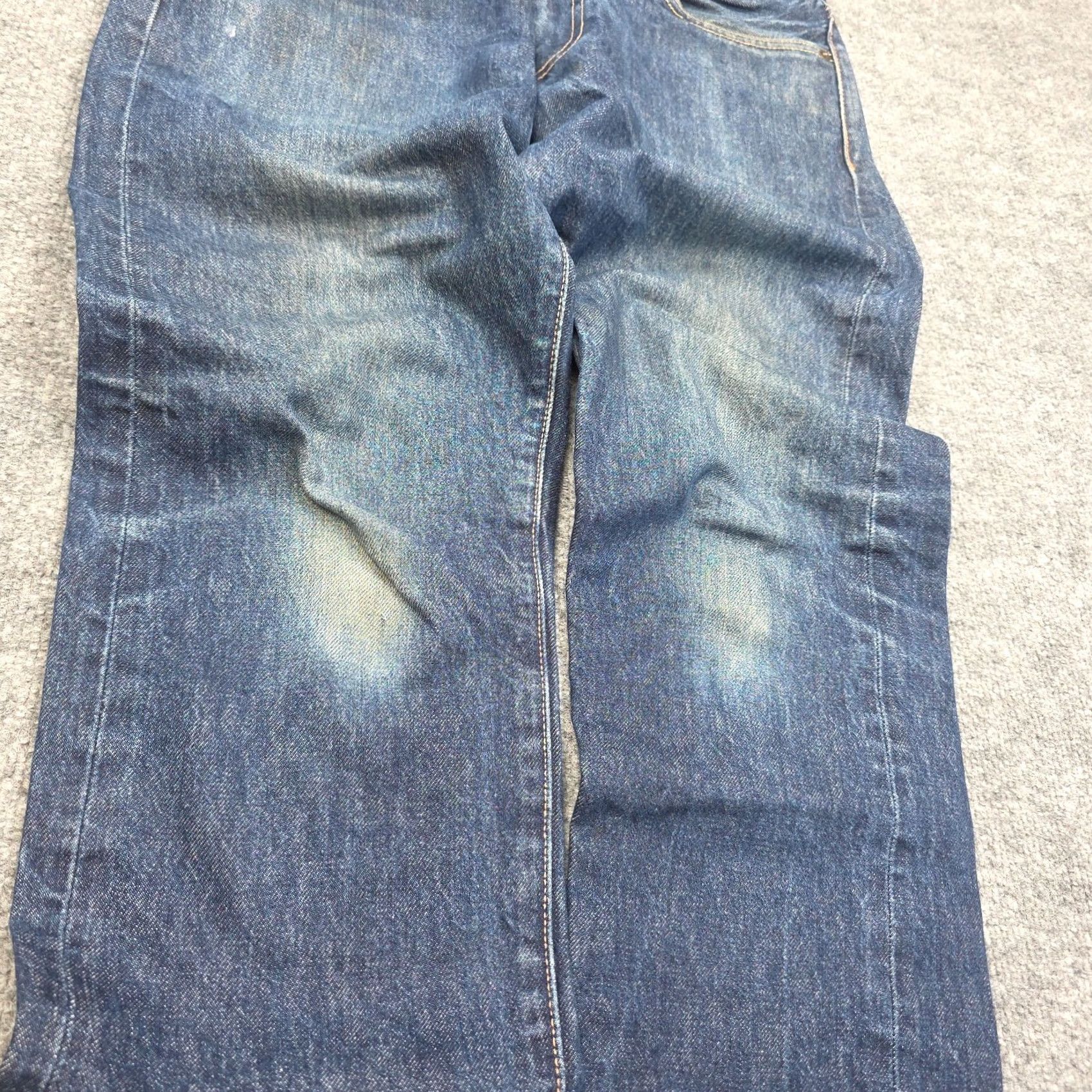 Levi's Levi's 511 Jeans Slim Denim 34 x 34 34 x 32 Faded Marks Blue Men Regular 5-Pocket Inseam 32 Denim Cotton Vintage No Size US 34 / EU 50 - 3 Thumbnail