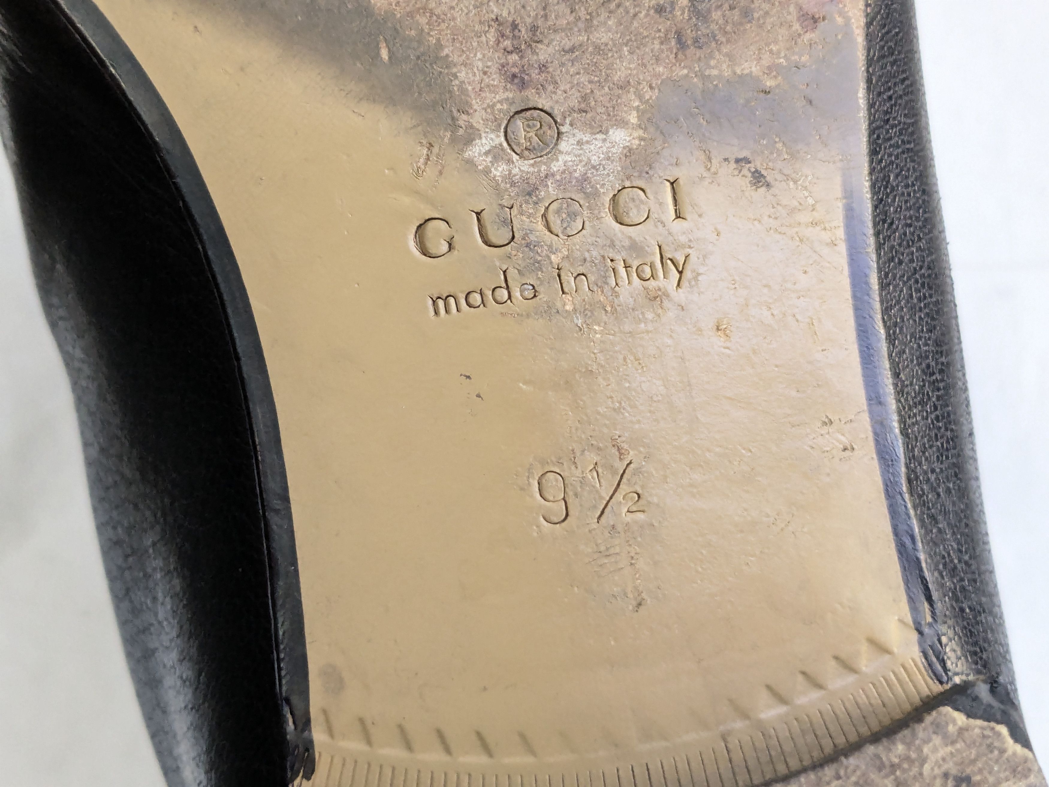 Gucci Gucci Horsebit Loafers Black Leather 10 Snaffle Mules Size US 10 / EU 43 - 16 Thumbnail