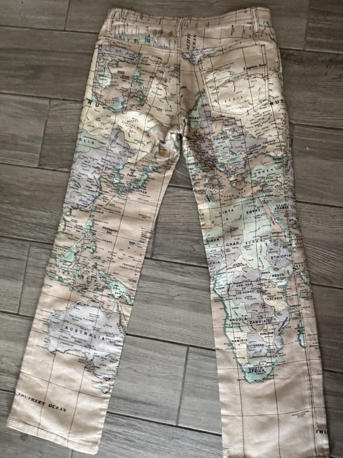 Pleats Please Issey Miyake RARE Issey Miyake Pleats Please Map Pants Size US 32 / EU 48 - 7 Thumbnail