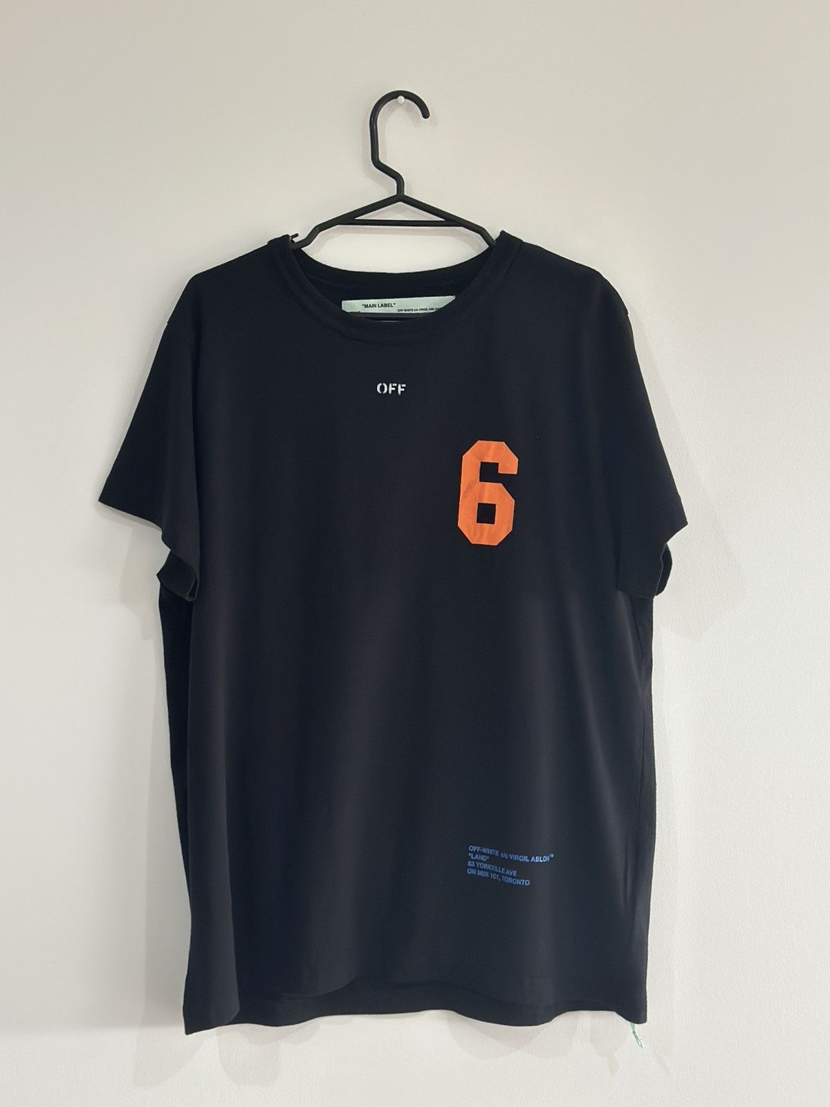 Off-White Off White Toronto “6” Exclusive Tee Size US S / EU 44-46 / 1 - 2 Thumbnail